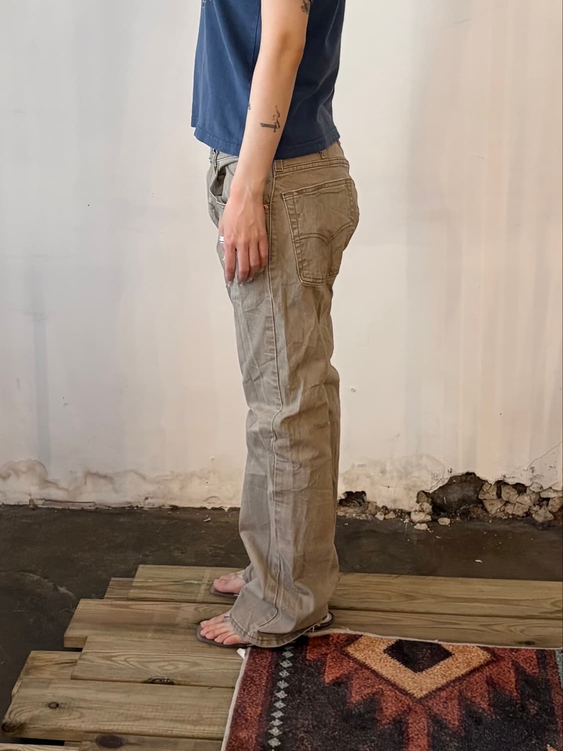 Levi’s 517 베이지 부츠컷 팬츠 상품이미지2