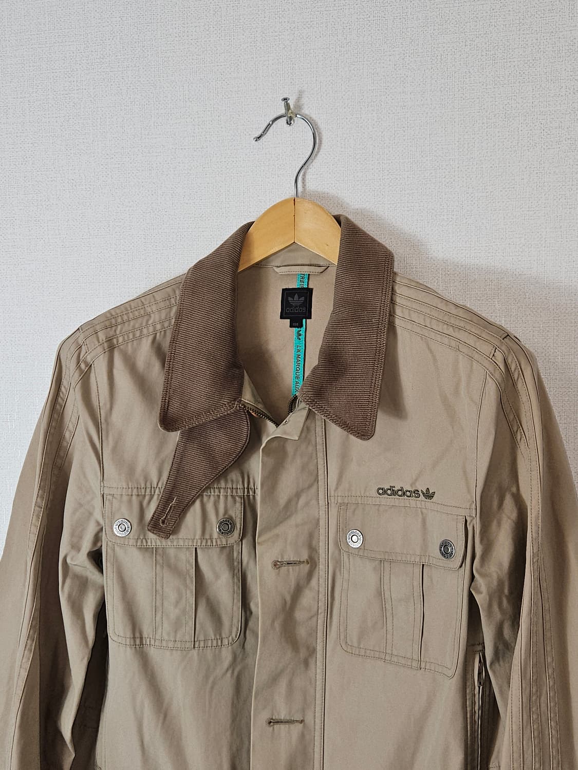 00s 아디다스 사파리 헌팅 초어코트 사파리자켓 멀티포켓 95 빈티지 상품이미지2