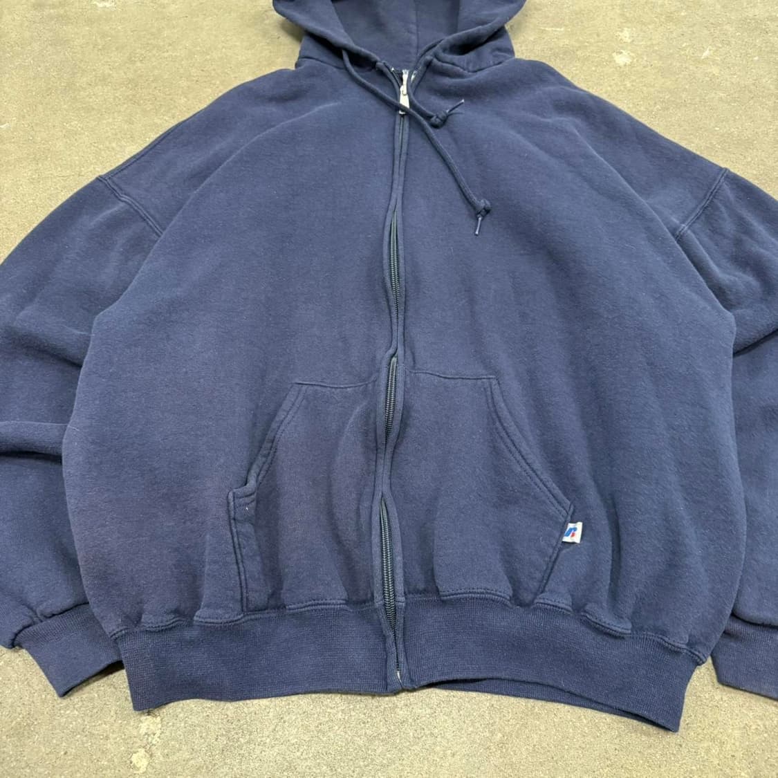 00s 러셀 애슬레틱 후드집업 네이비 상품이미지3
