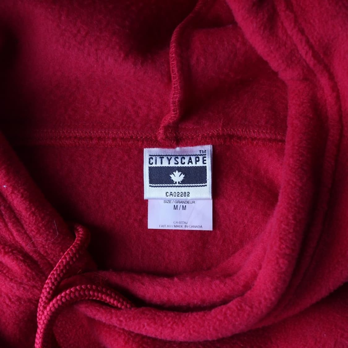 CITYSCAPE 빈티지 플리스 후드티 M 상품이미지5