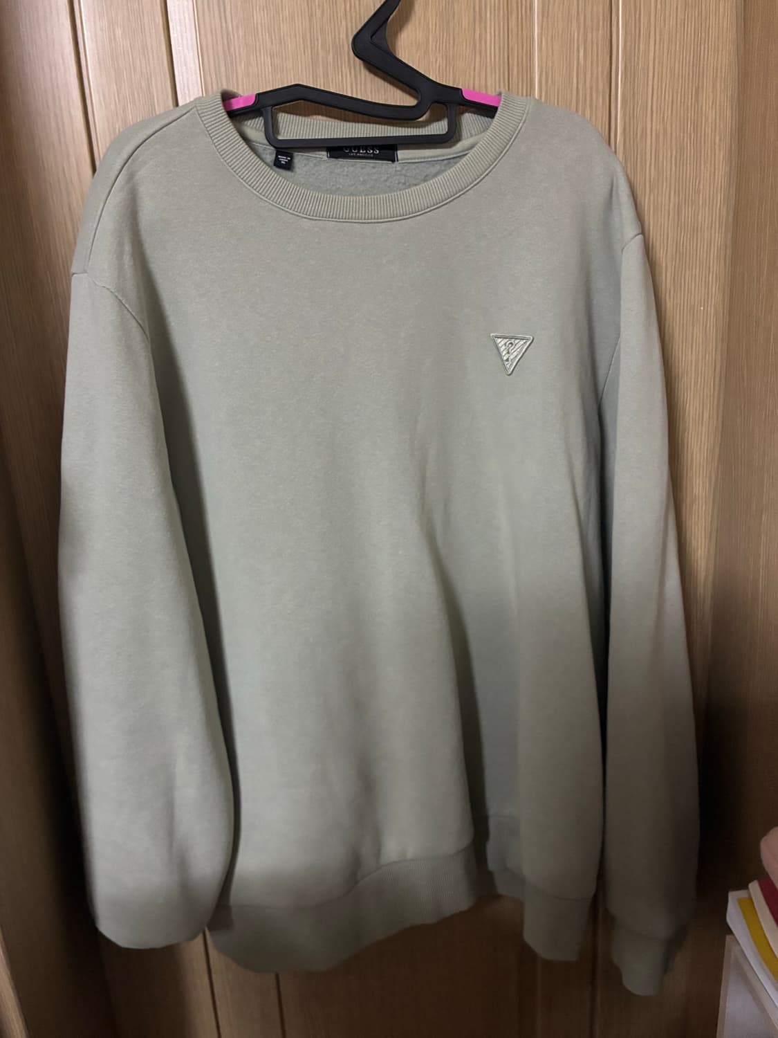 게스 연두색 맨투맨 상품이미지1