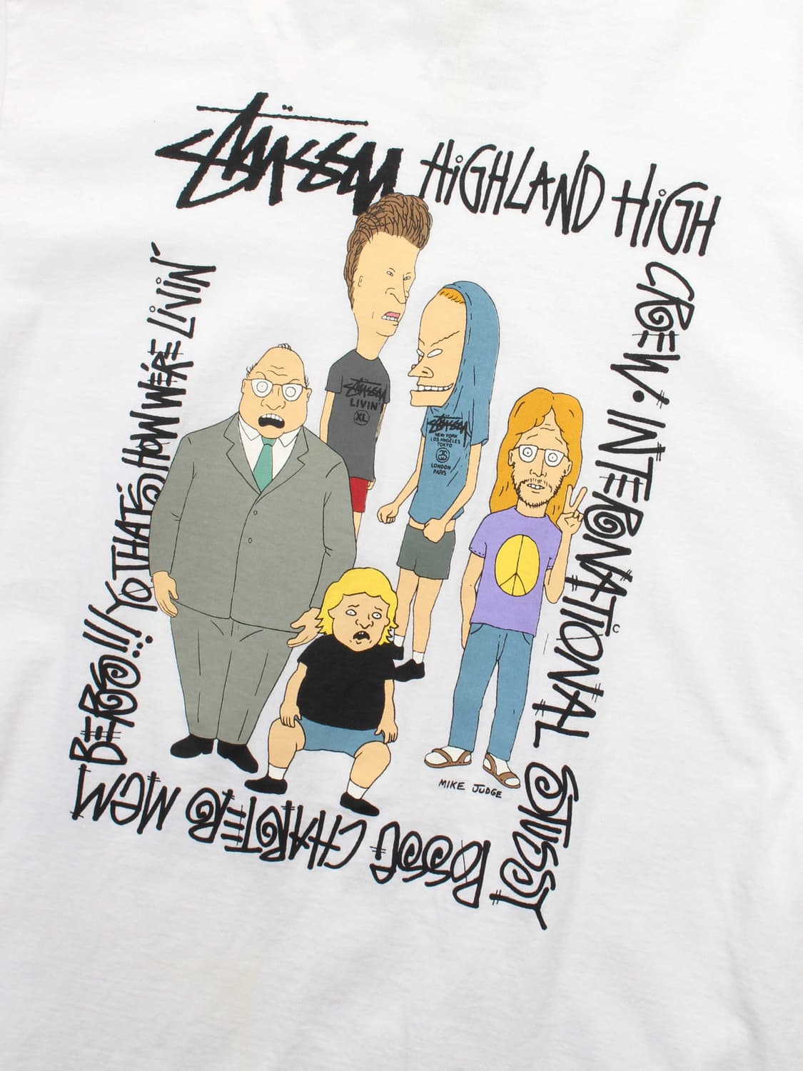 2012 STUSSY X BEAVIS & BUTT-HEAD (XL) 상품이미지4