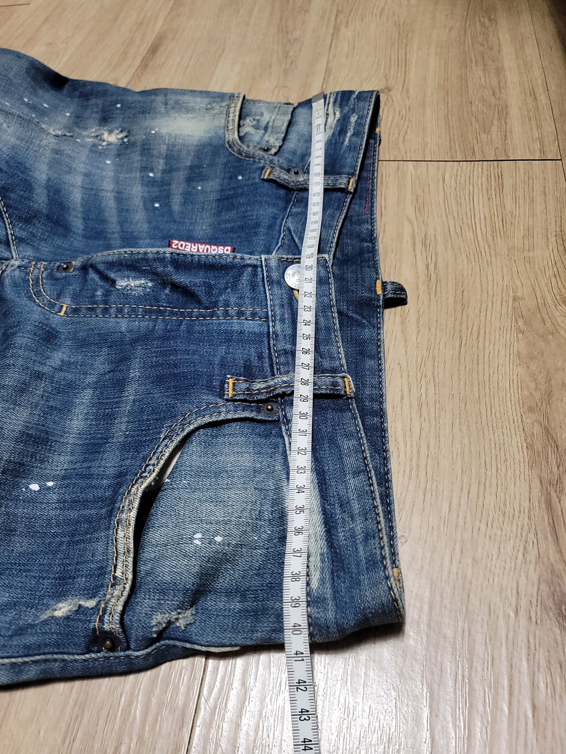 디스퀘어드2 데님 S71LA0869 타이디바이커 EU46 상품이미지3