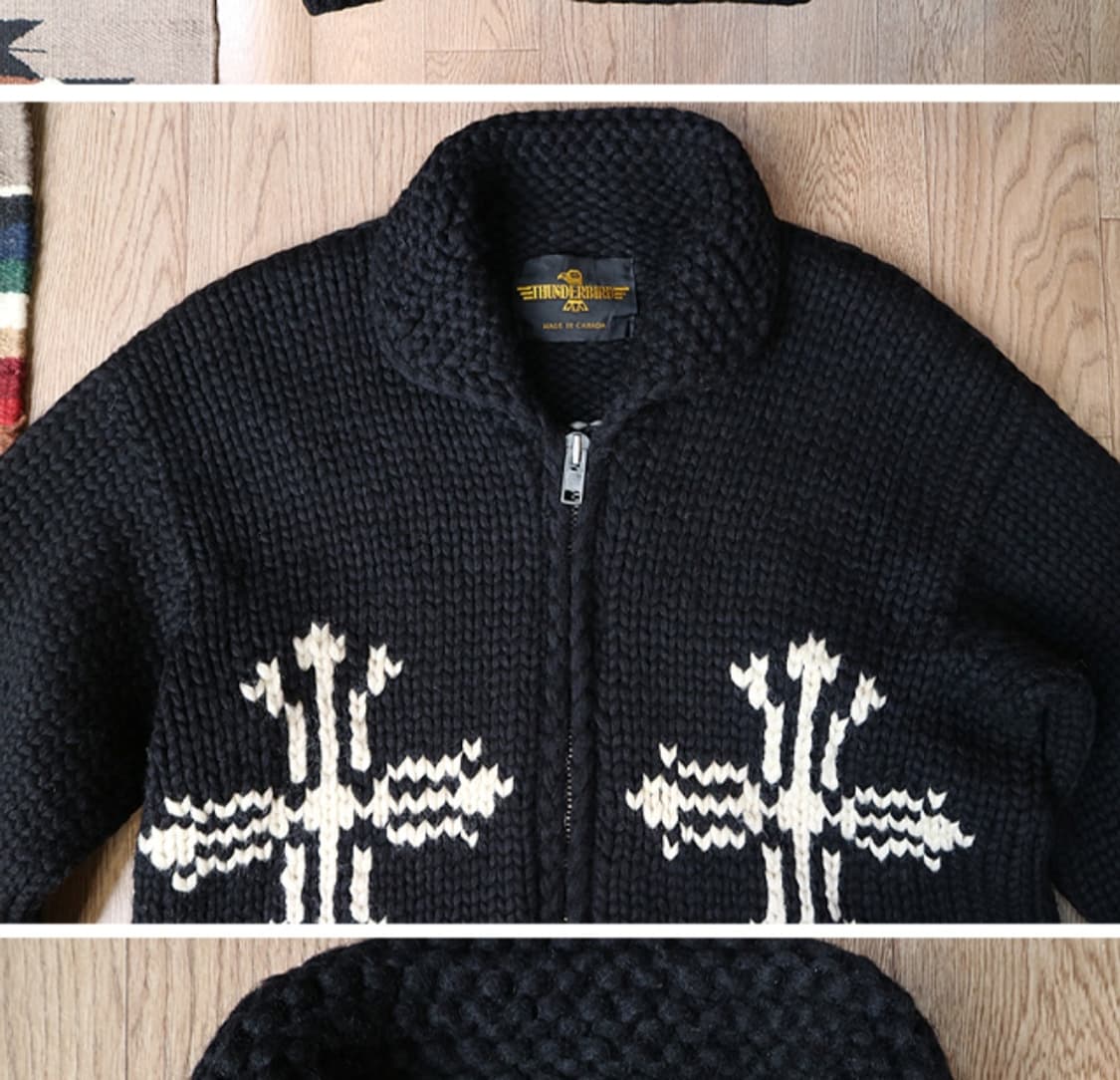 
캐나다 핸드메이드 양모100% 인디언 코위찬 스웨터 cowichan

 상품이미지4