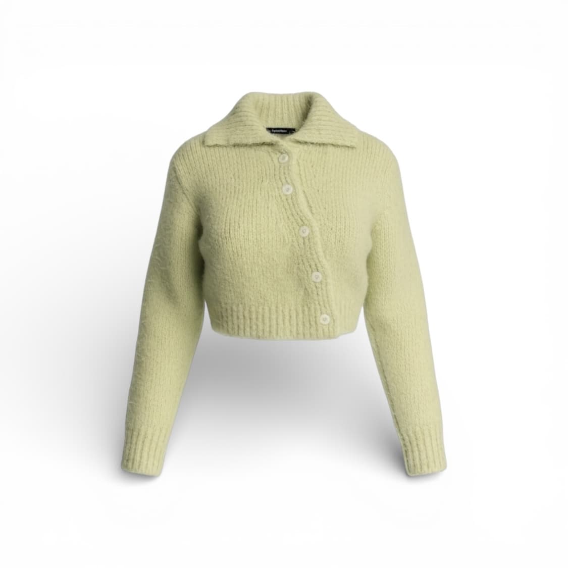 다이애그널 크롭 가디건  상품이미지1