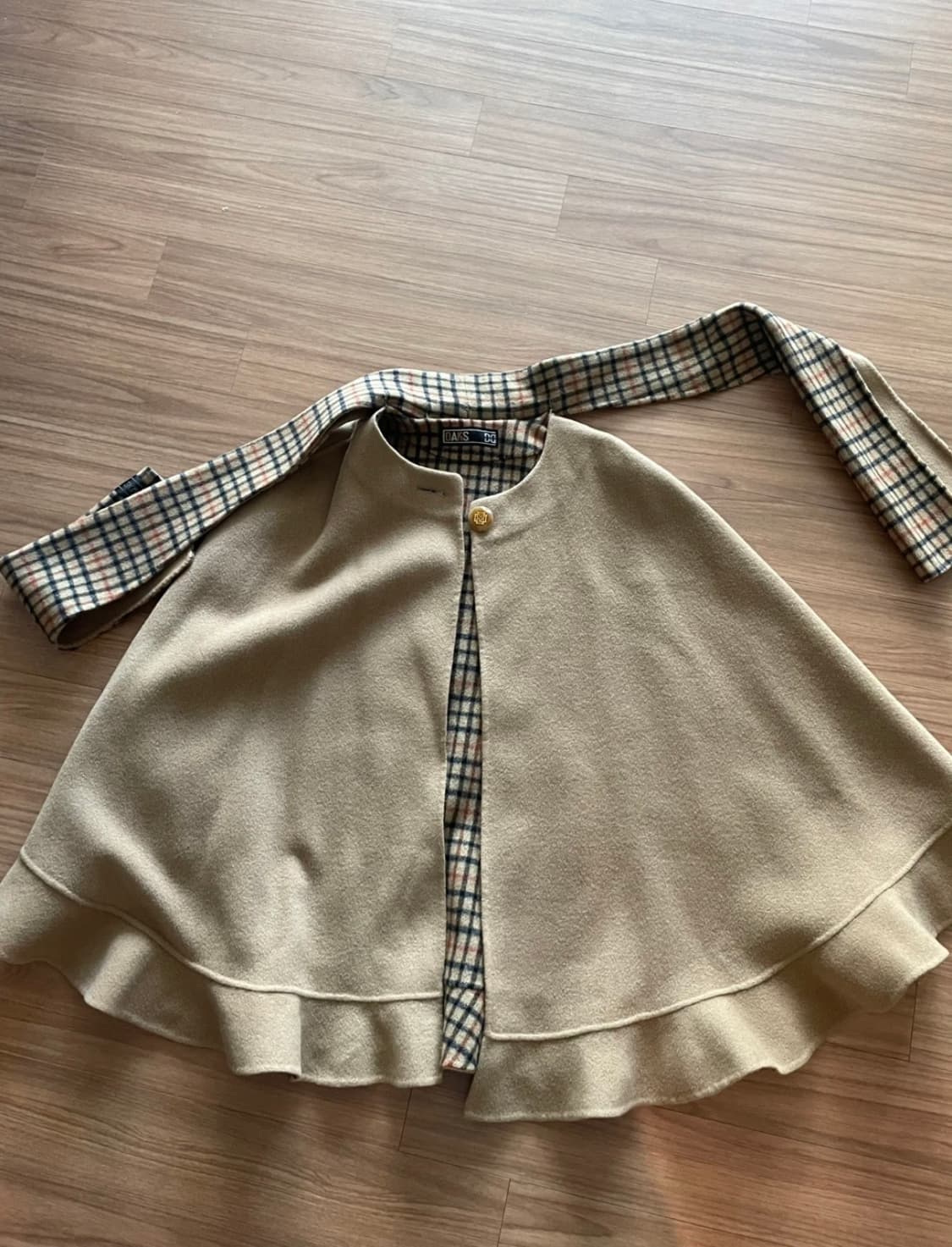 닥스 캐이프 망토 상품이미지1