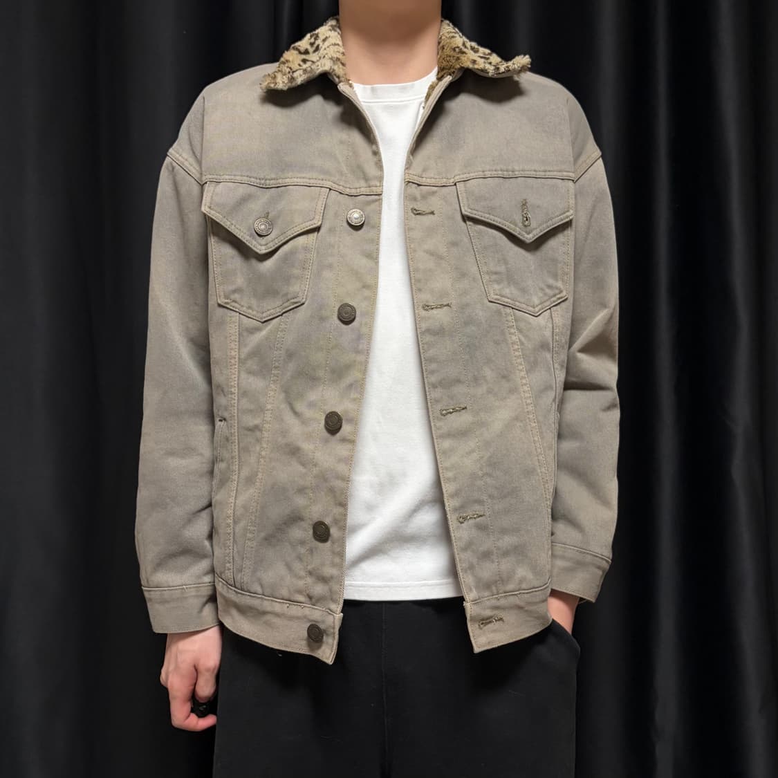 빈티지 레오파드 재킷  상품이미지1