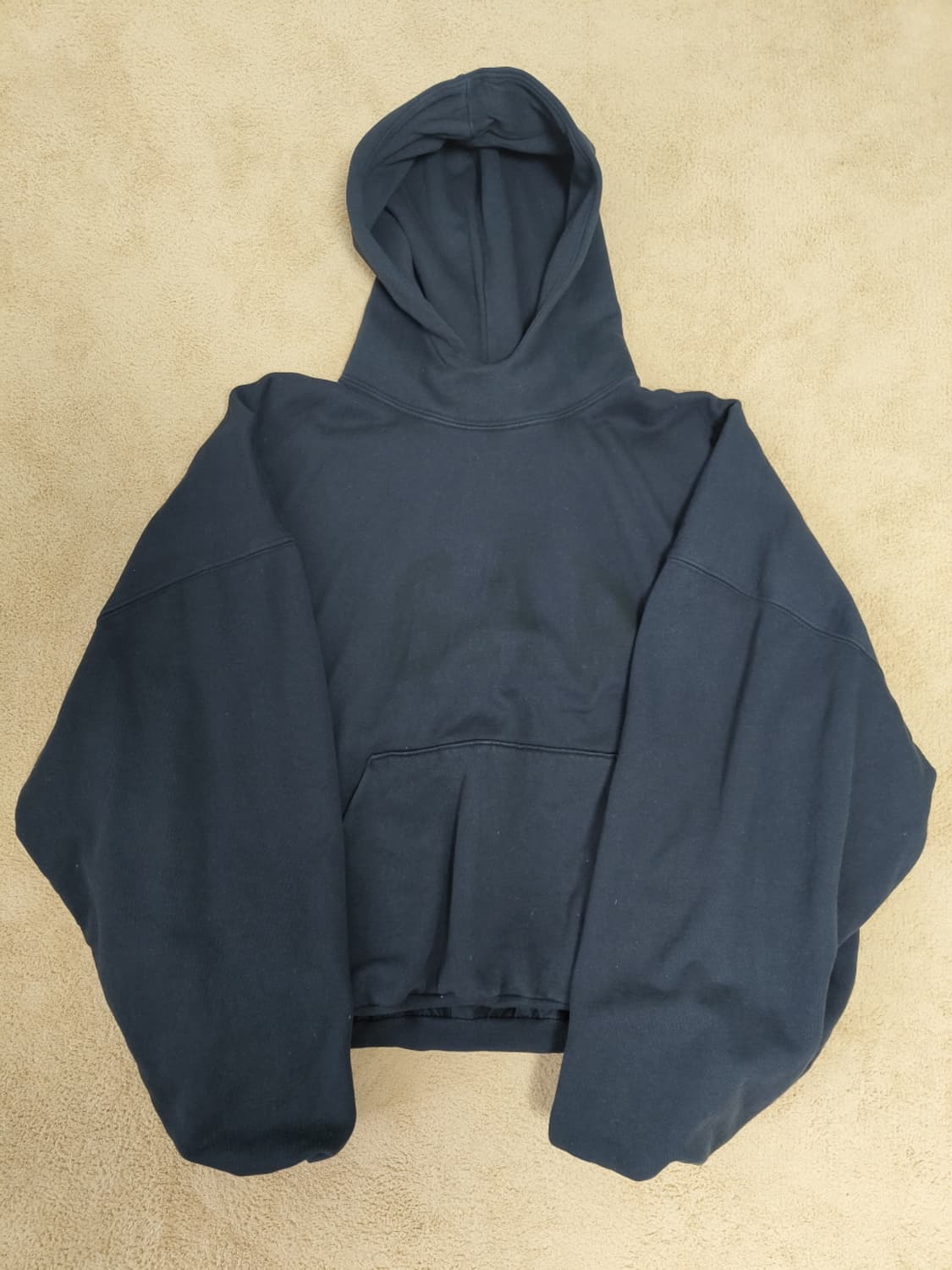 YZY x GAP 도브 후드 블랙 L 상품이미지2