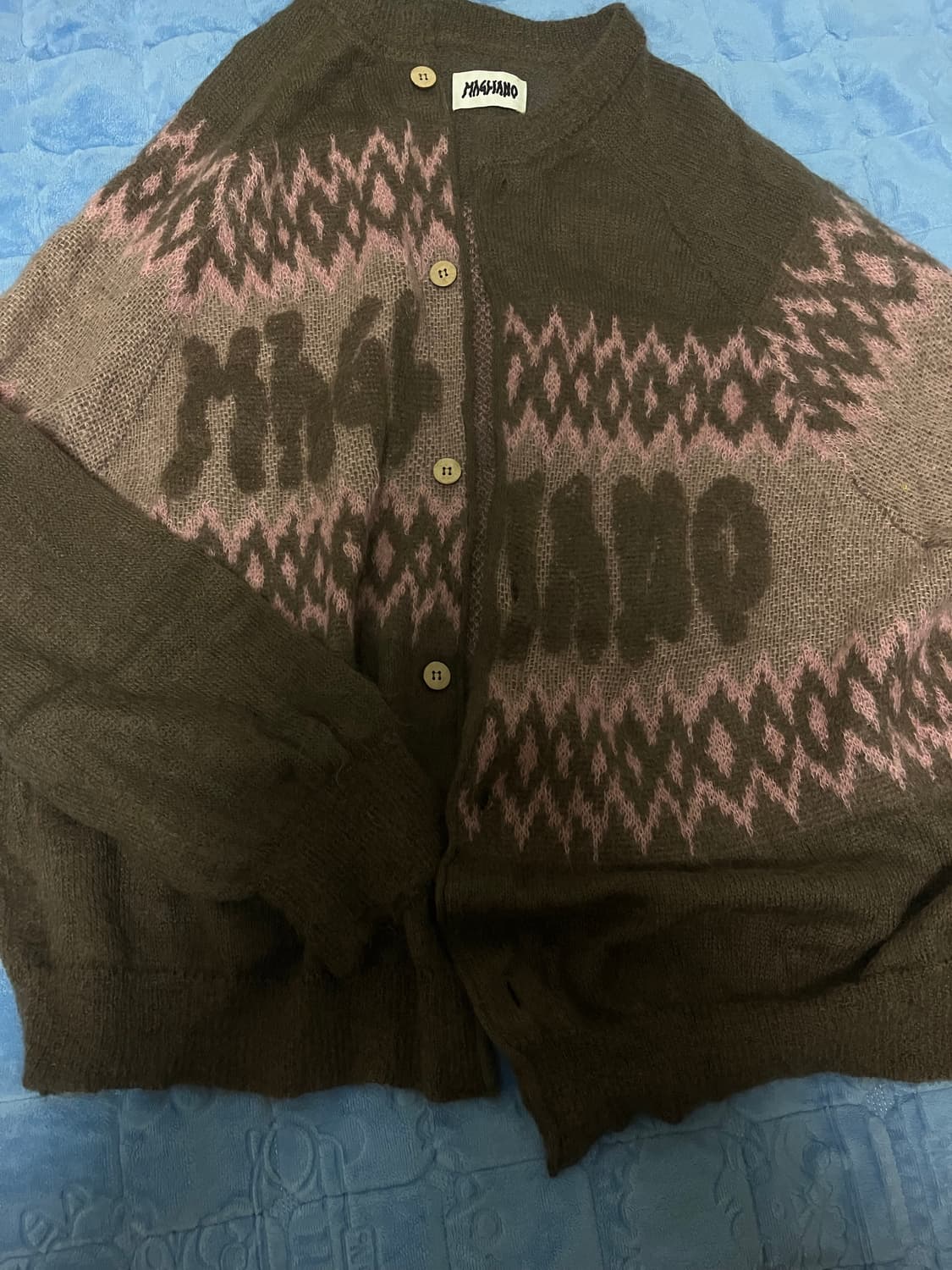 마리아노 크리스마스 가디건 L 상품이미지1