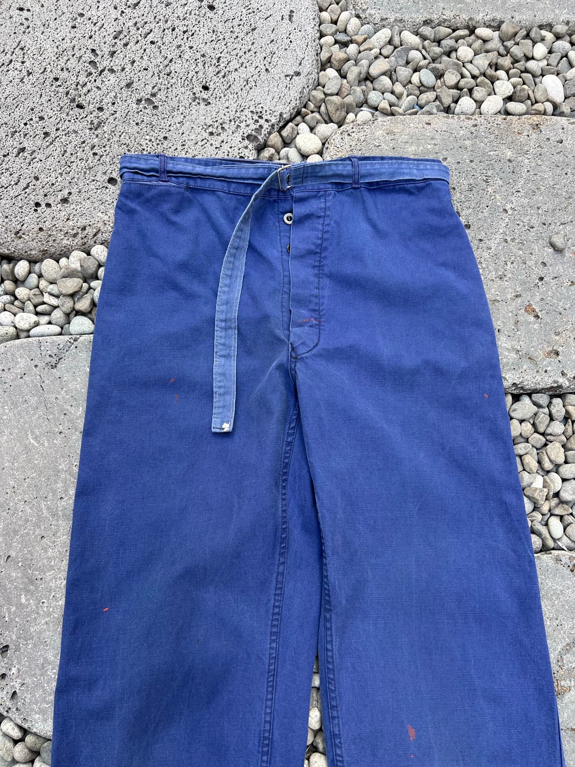 (34인치) OLD VINTAGE FADED BLUE 프렌치워크팬츠 상품이미지3