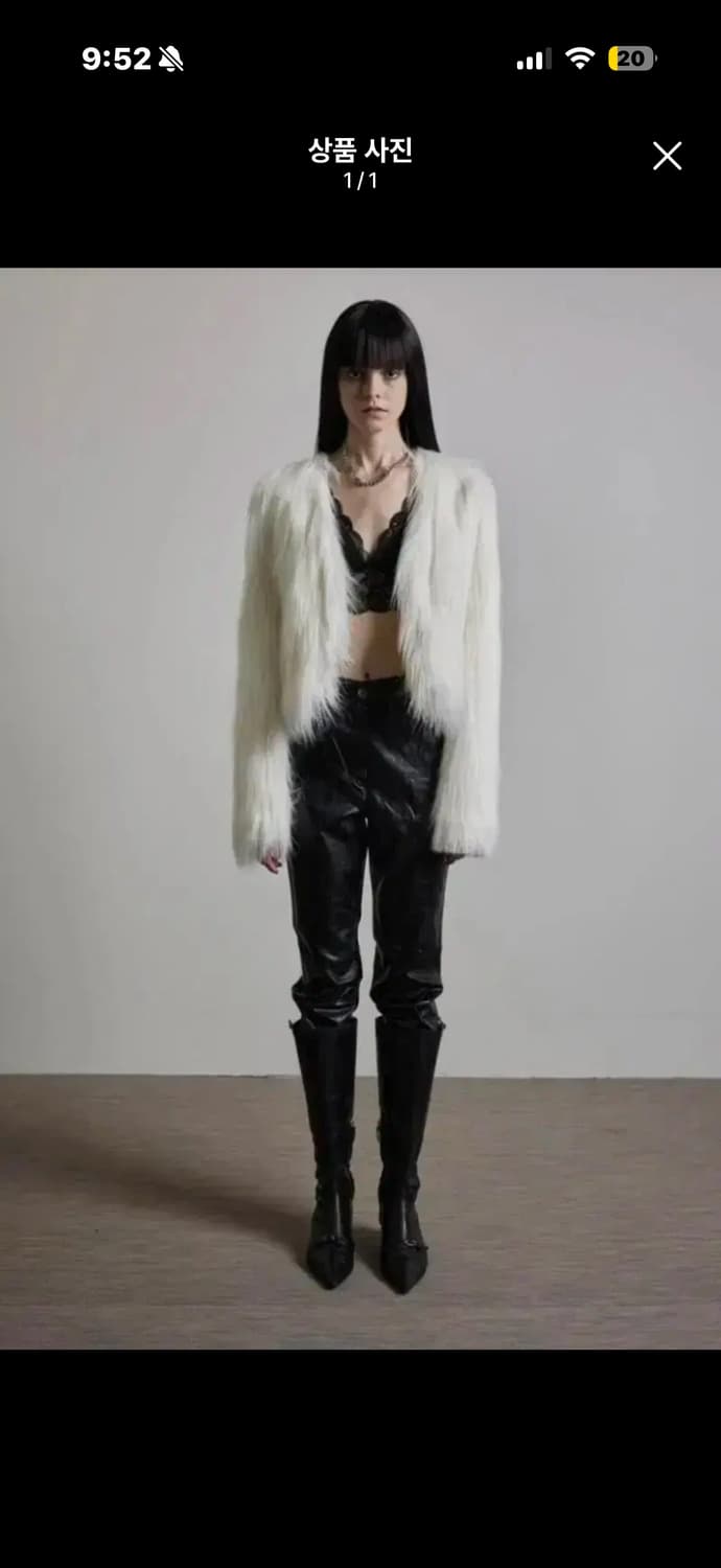 보헤미안서울 퍼자켓 상태깨끗 상품이미지1