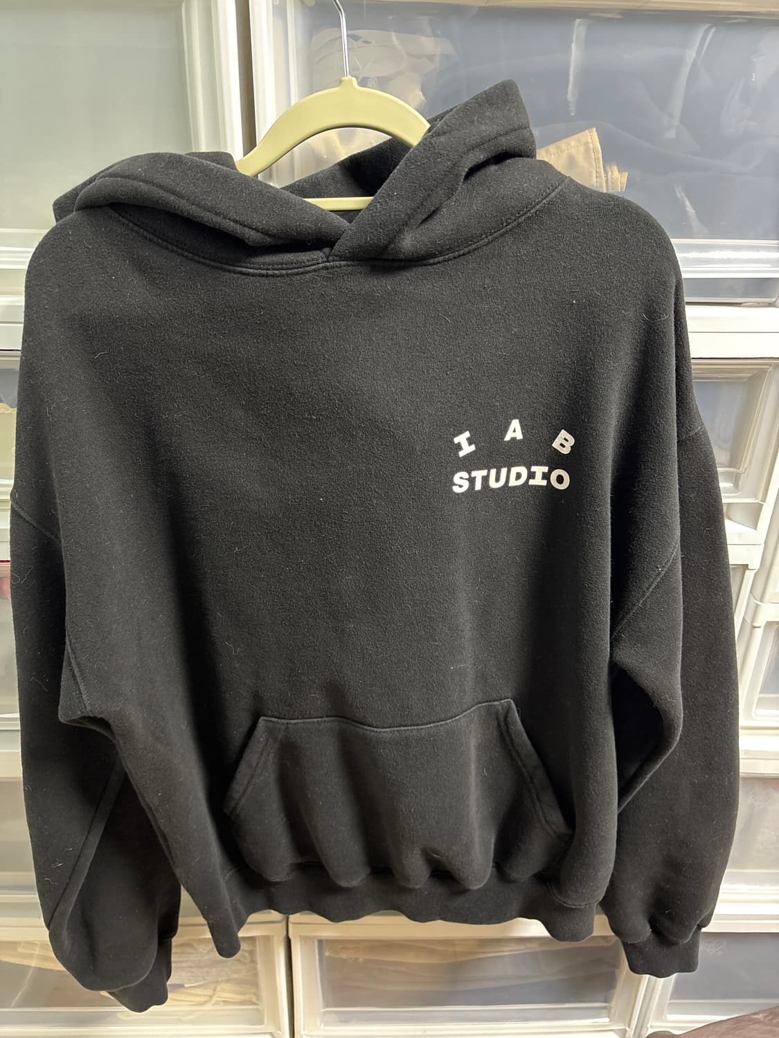 아이앱스튜디오 후드티 블랙 M 상품이미지1