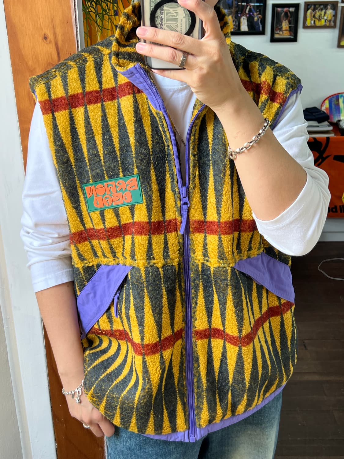 브레인 데드 후리스 베스트 상품이미지5