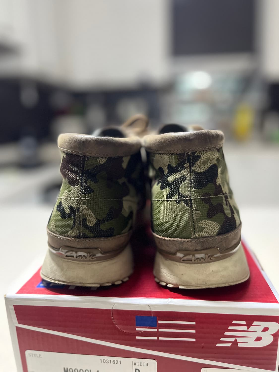 클락스x아트모스 토우이어 스카이 카모 부츠 상품이미지4