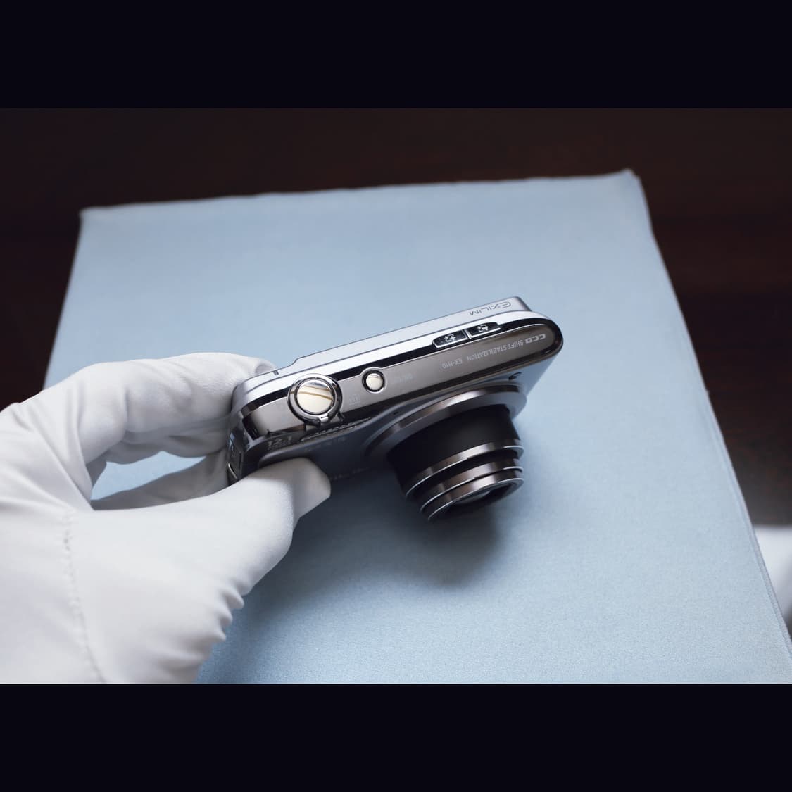 레어<준 민트급><메이크업> 카시오 엑슬림 H10 실버 빈티지 디카 상품이미지3