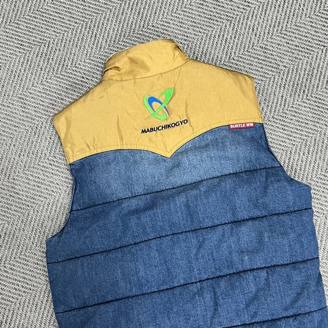 버틀 코듀라 데님 패딩 베스트 v0801 상품이미지4