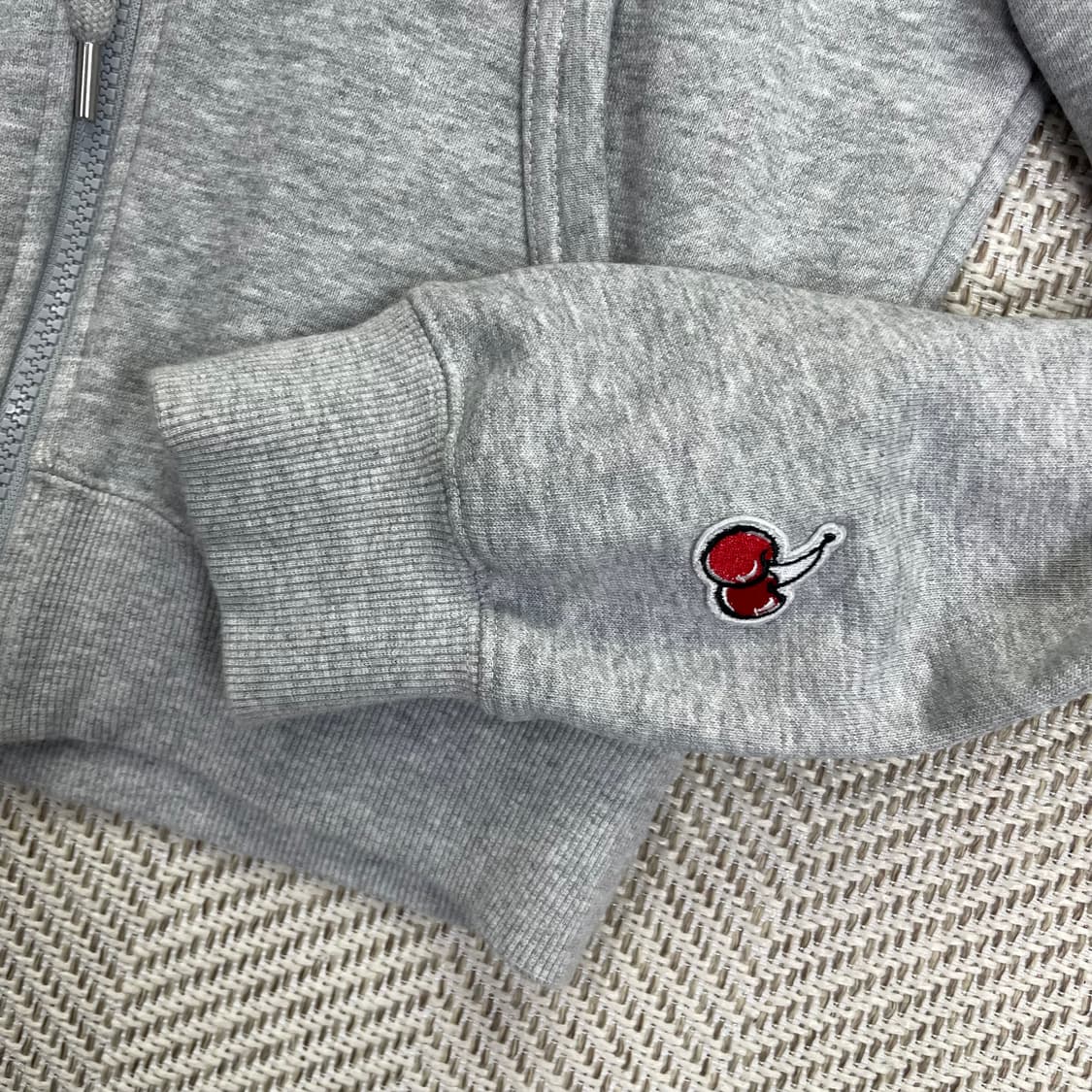 키르시 체리 후드집업 그레이 1사이즈 상품이미지4