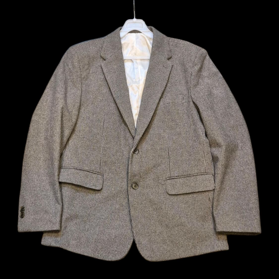 L(착샷잇음) 하운드체크 울 블레이져  상품이미지1