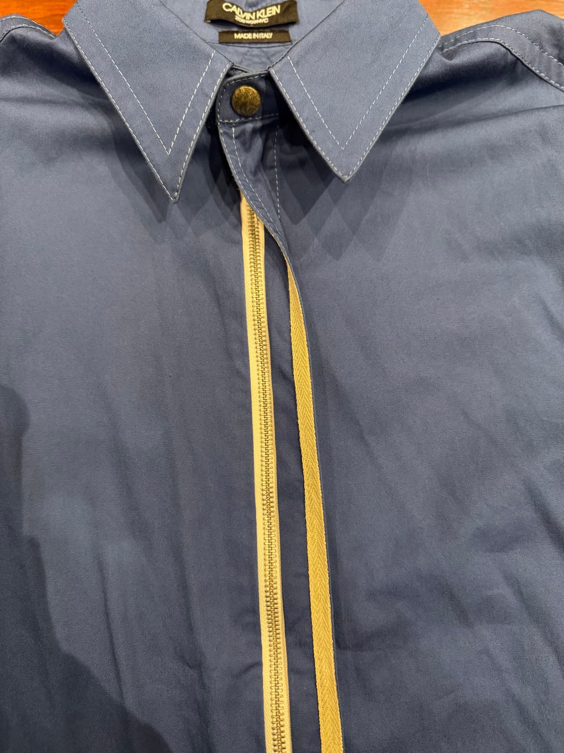  CALVIN KLEIN 205W39NYC MEN'S BLUE ZIPPE 상품이미지8