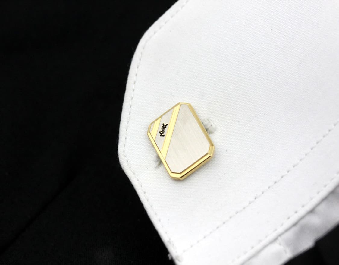 입생로랑 A+등급 남자 명품 커프스 빈티지 상품이미지7