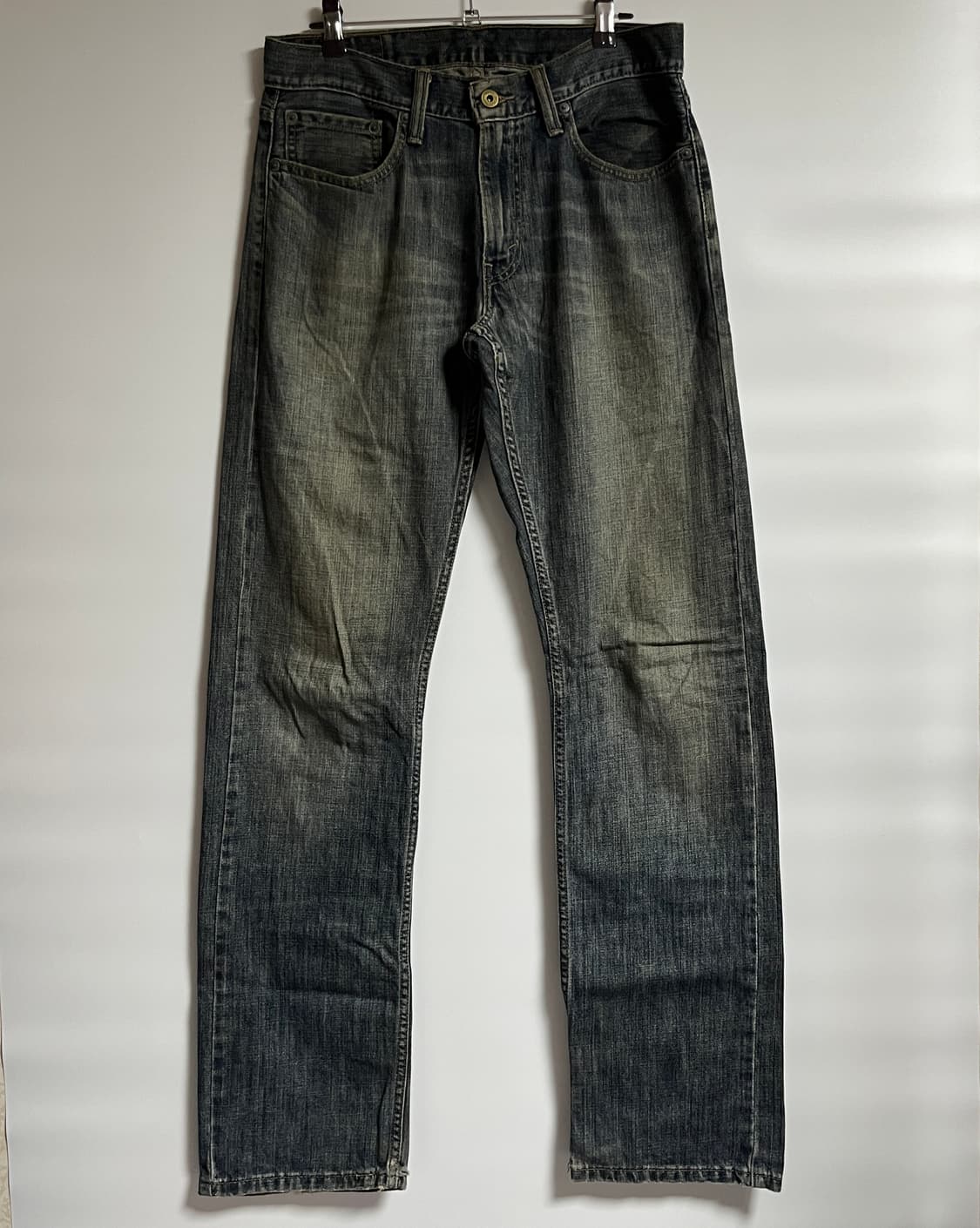 리바이스 514 세미와이드 워싱 데님 팬츠 청바지 32 상품이미지1