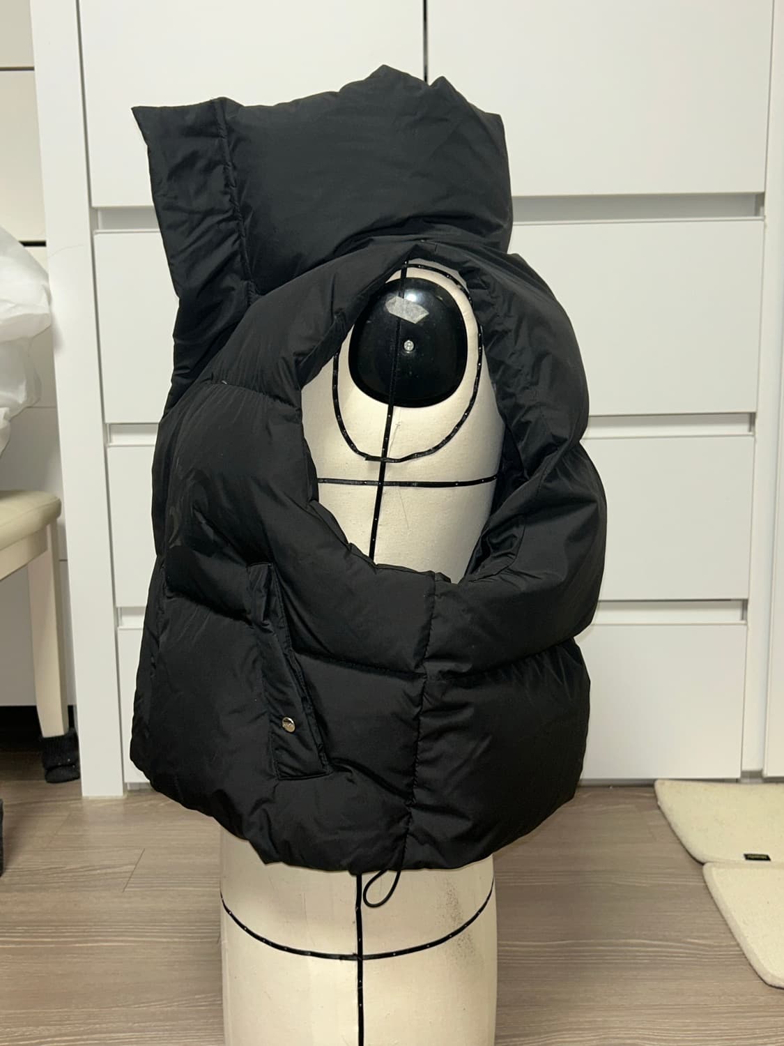 오도어 조끼패딩 상품이미지3