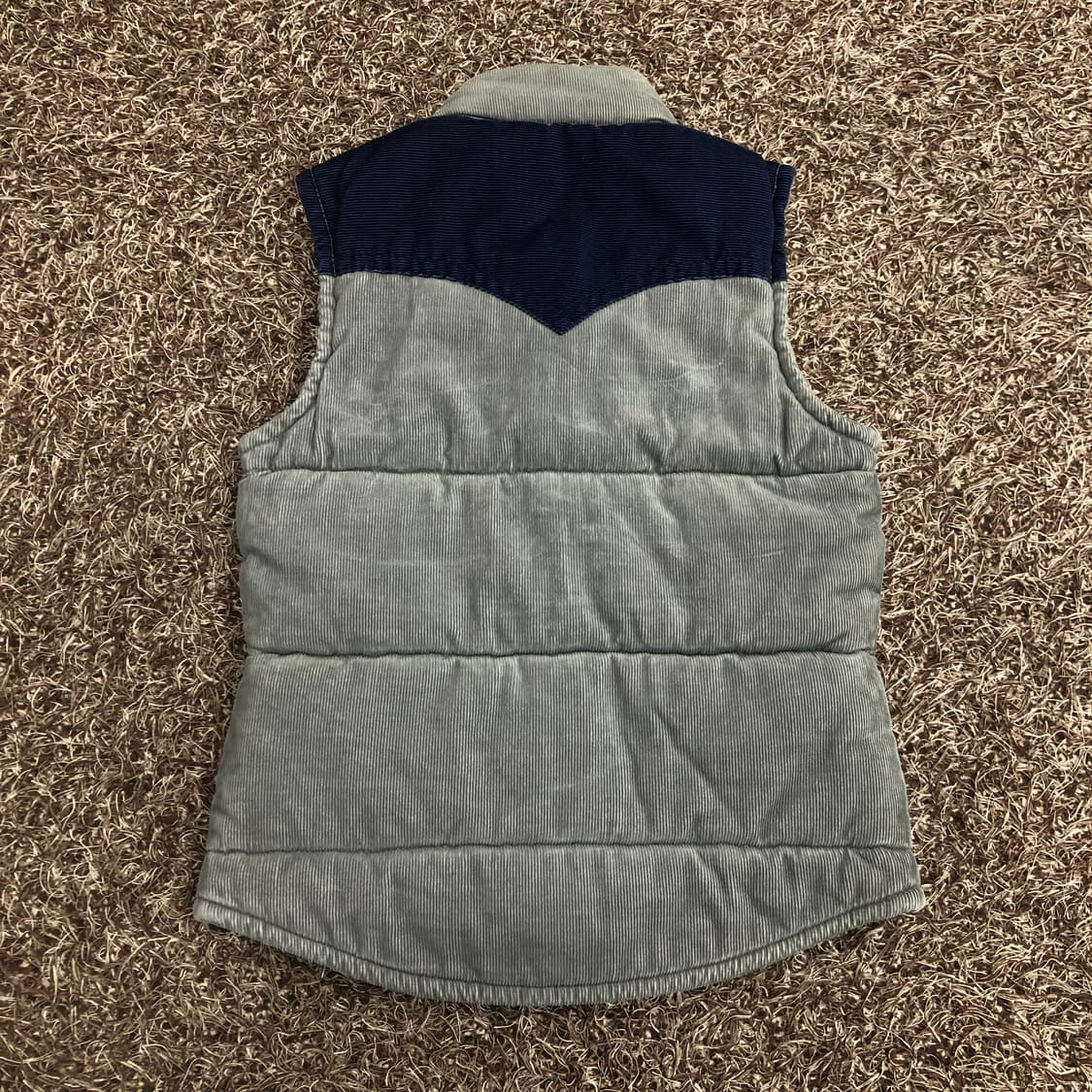 XS 트루릴리전 코듀로이 패딩 조끼 베스트 Y2K 상품이미지4
