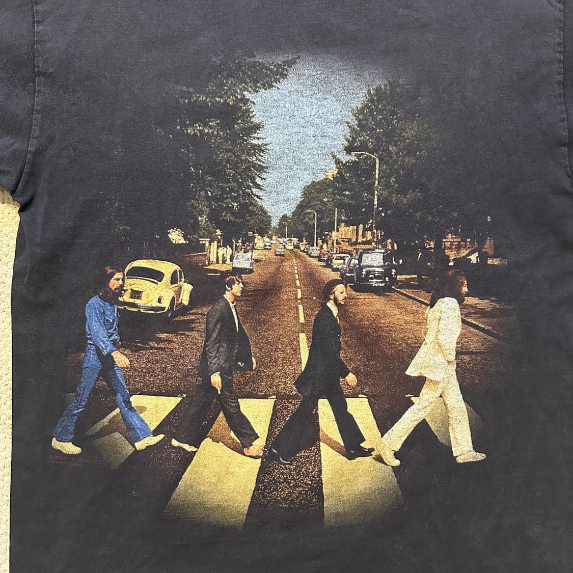 90s 비틀즈 에비로드 빈티지 티셔츠 상품이미지3