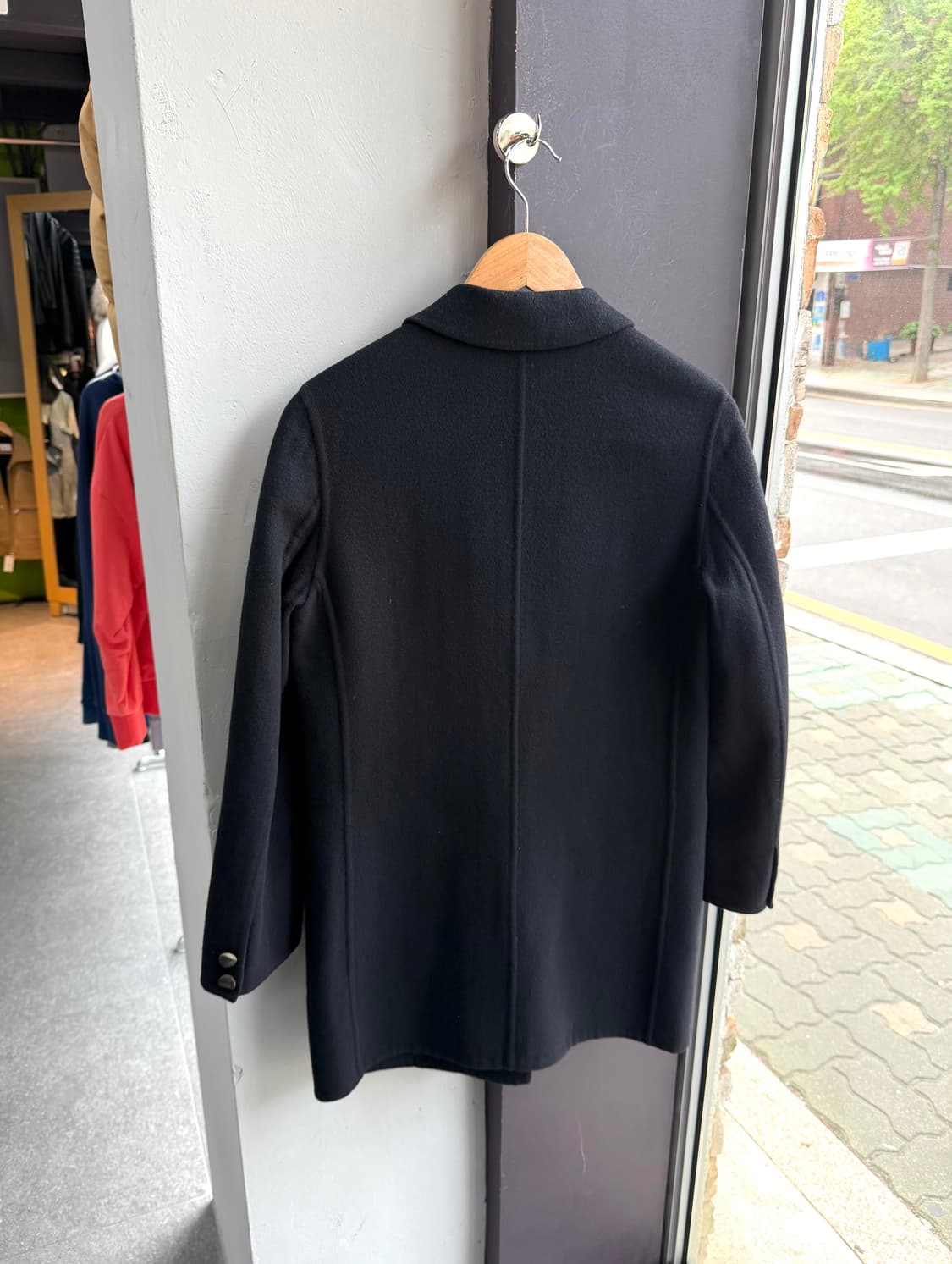 IT40/ 살바토레 페라가모 앙고라 블렌딩 코트 자켓 상품이미지6