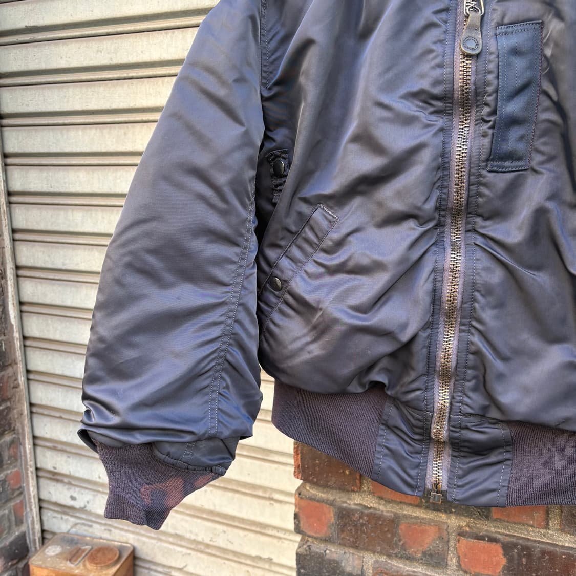 알파인더스트리 네이비 B-15C 플라이트 자켓 상품이미지2