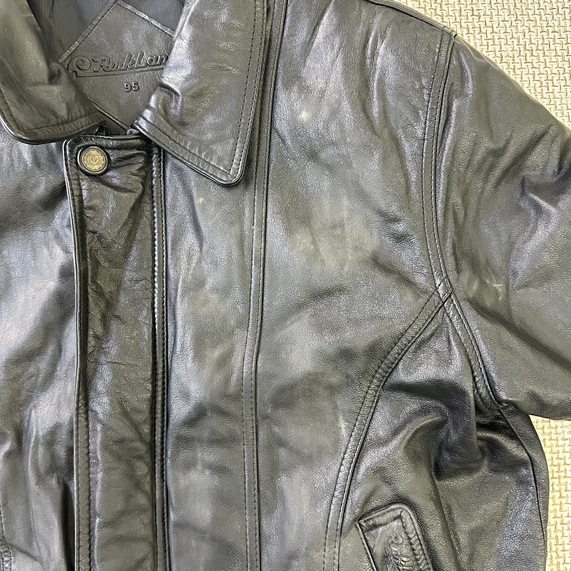 95 파크랜드 소가죽 자켓 0326D 상품이미지5