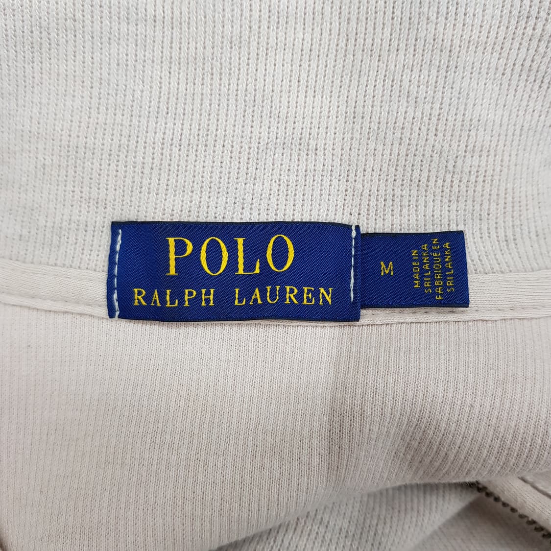 폴로 랄프로렌 하프집업 코튼 니트 M사이즈 상품이미지6