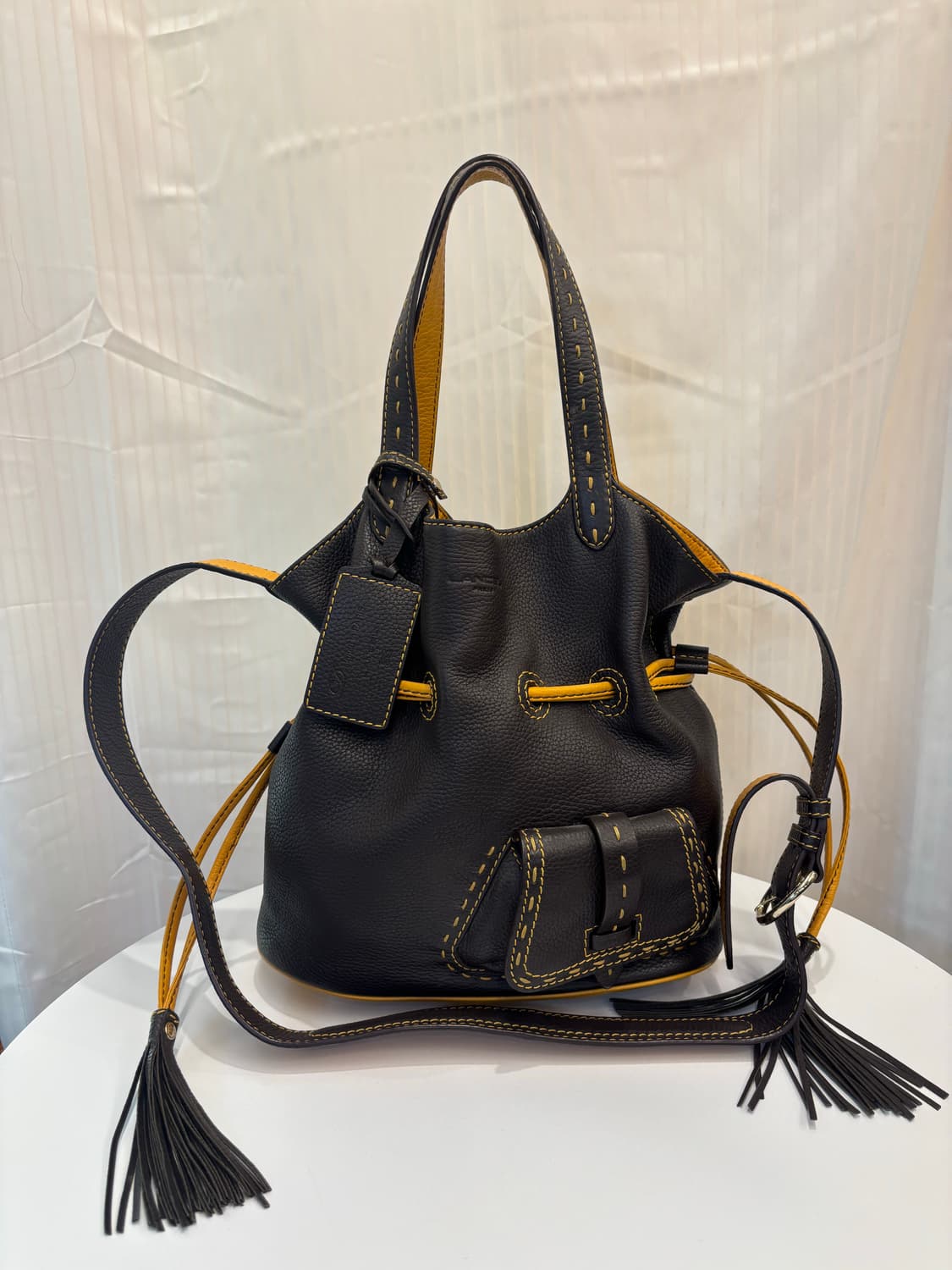 정품 란셀 복조리 숄더 크로스백     상품이미지1