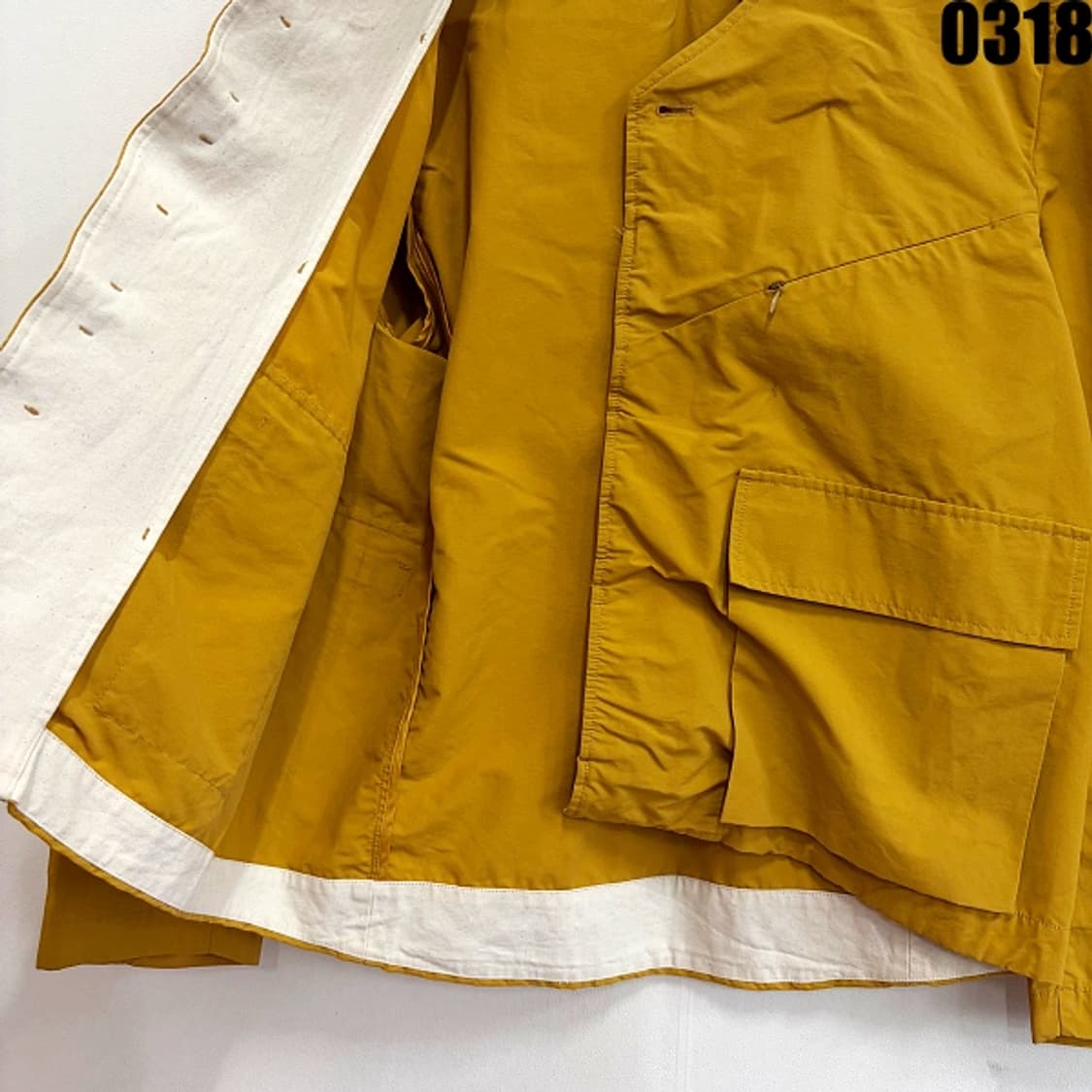 비헤비어 노카라 자켓 L 0318 상품이미지4