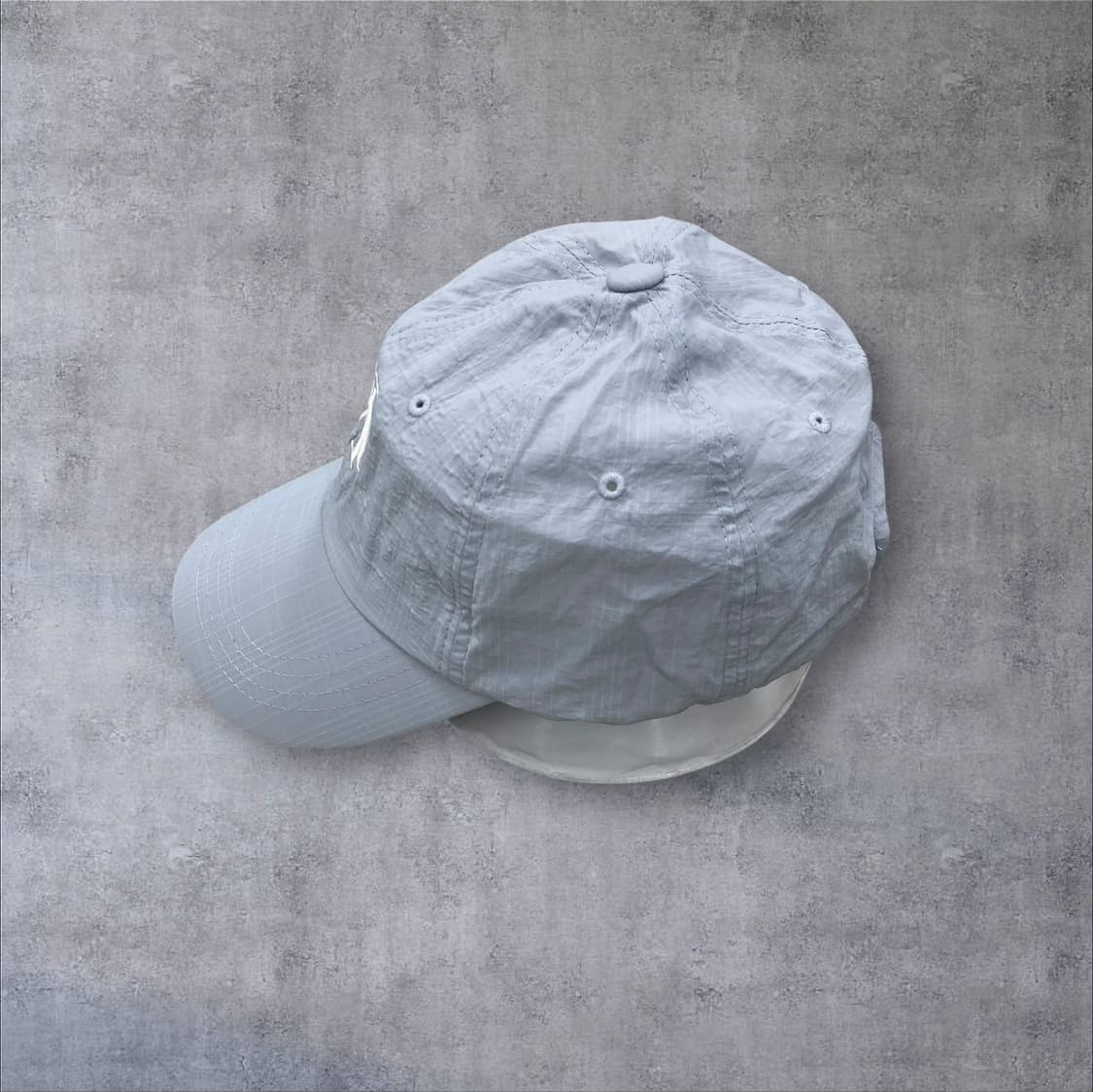 우알롱 베이직 로고 스카이 볼캡 상품이미지2