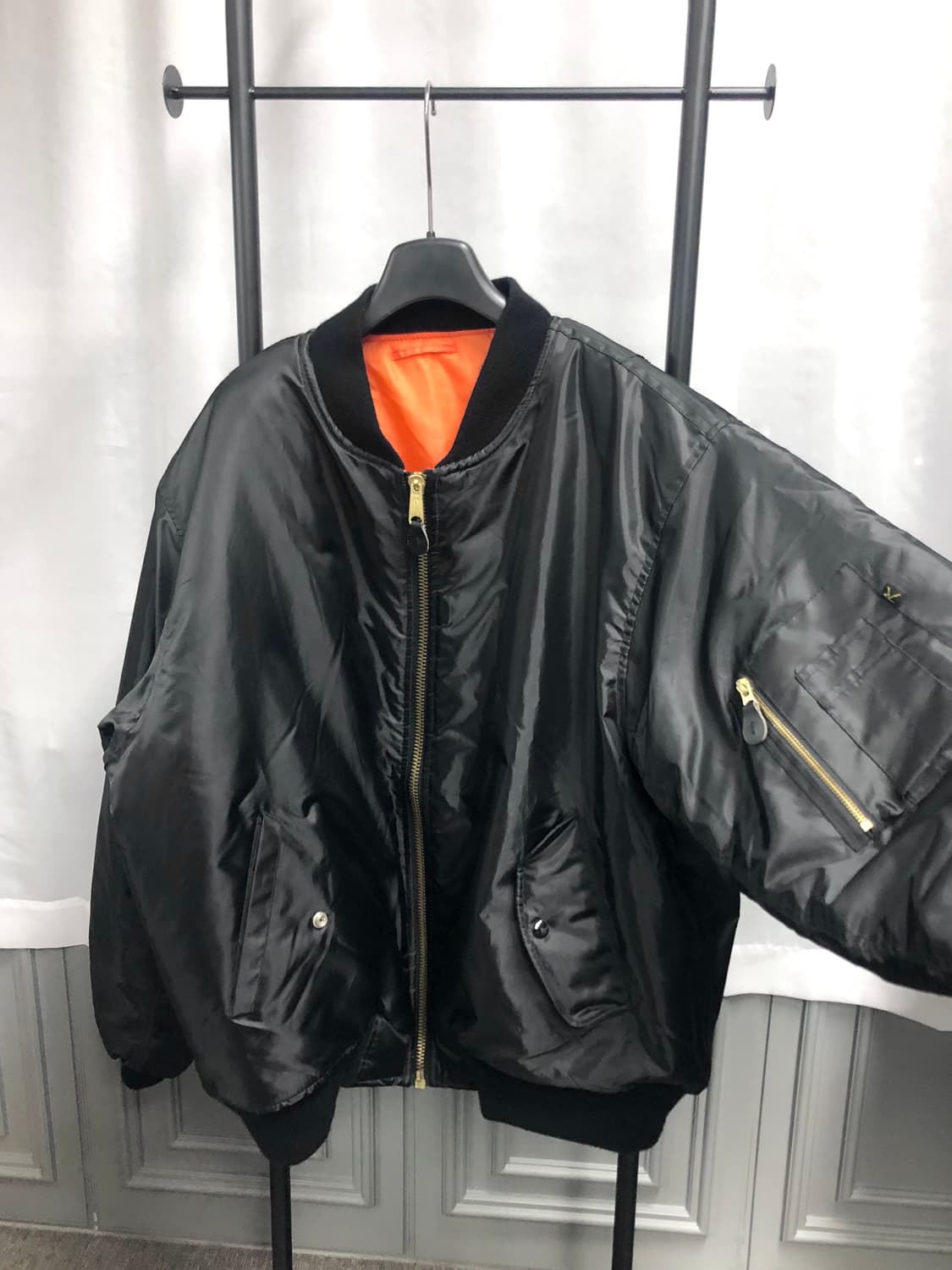 [3XL] 로스코 ma-1 항공점퍼 마원 봄버자켓 MA1 상품이미지1