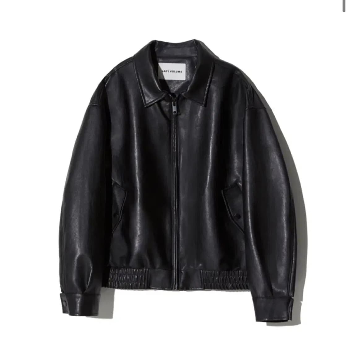 9005 비건레더 레이디볼륨 가죽자켓 (새상품) 상품이미지1