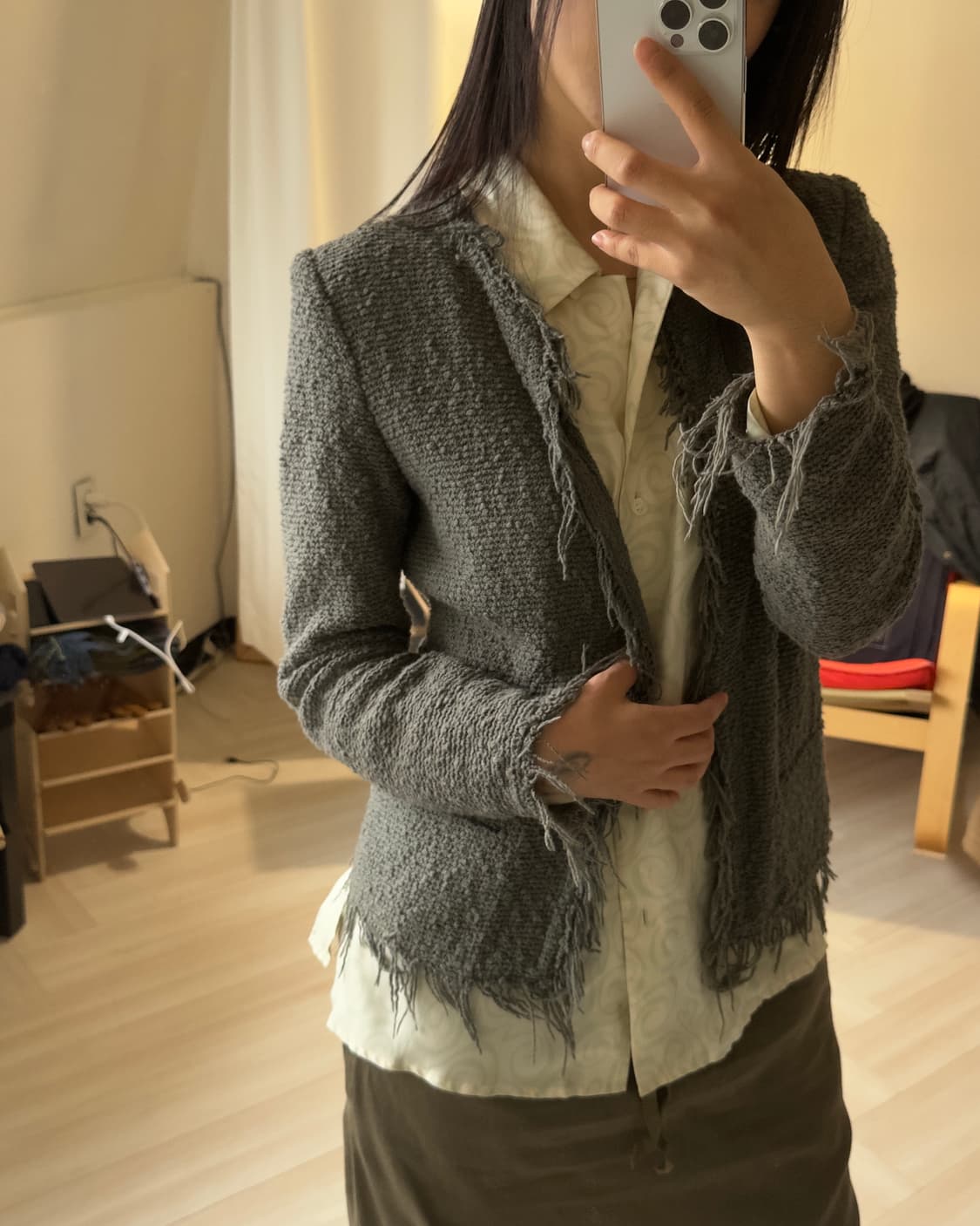 [IRO] Fringe Bouclé Jacket 상품이미지5