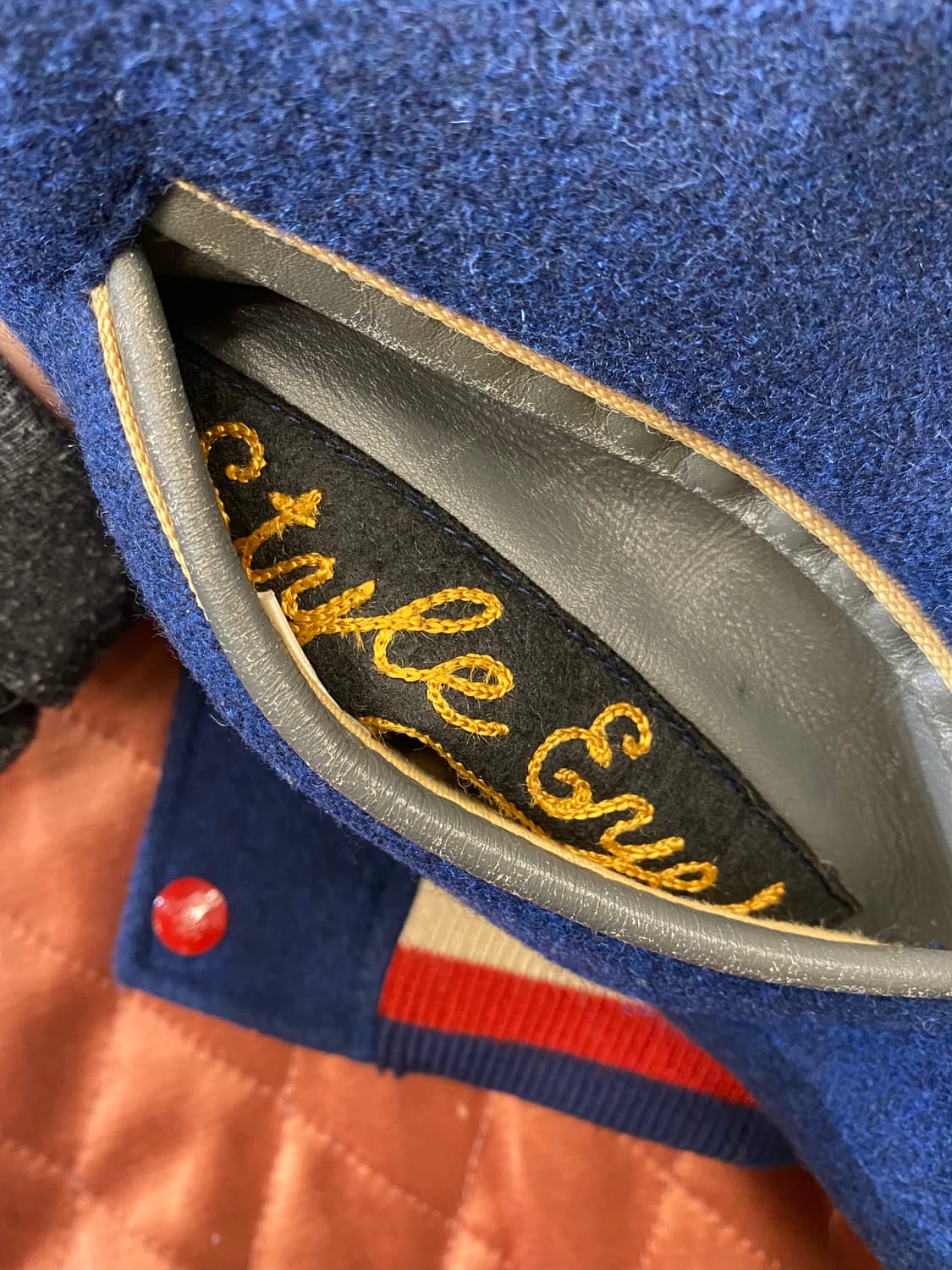 [40] 스타일아이즈 토요엔터프라이즈 울 레더 바시티 자켓 상품이미지8