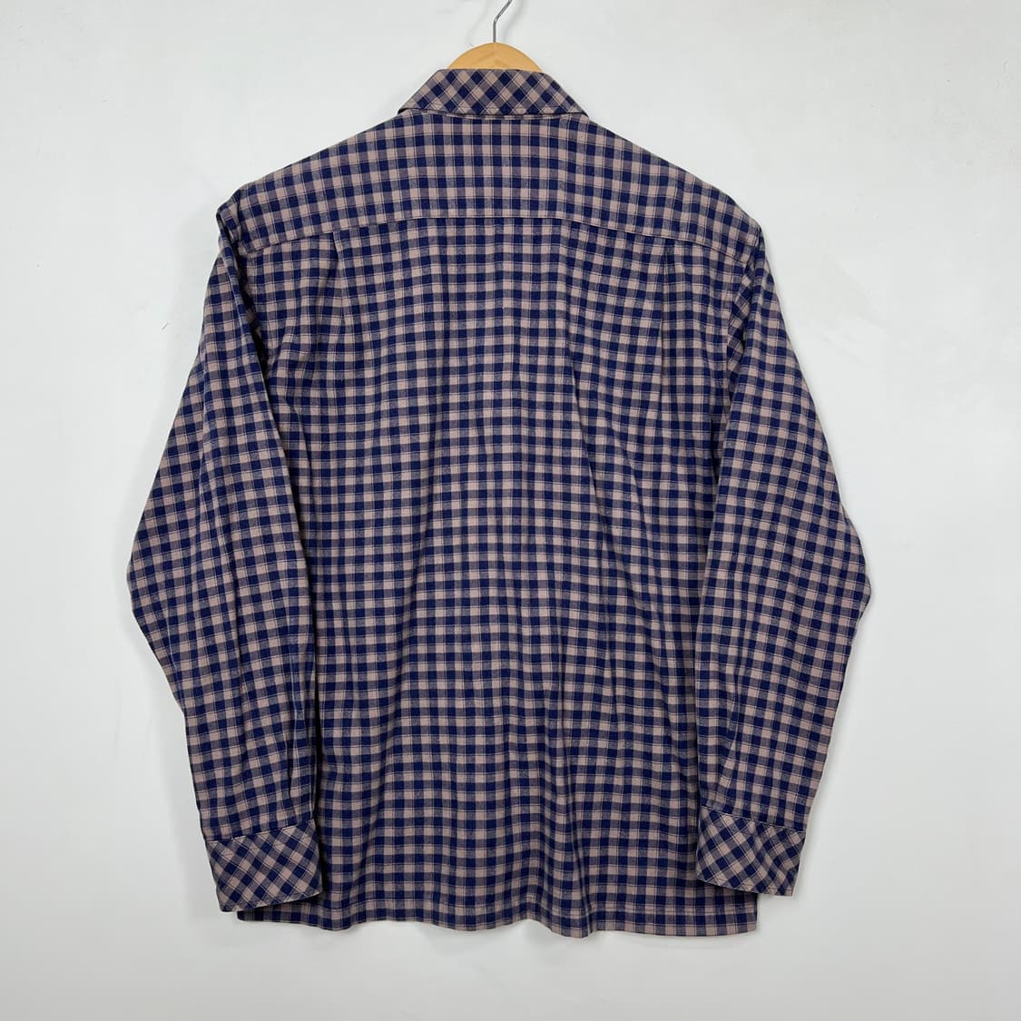 1990s LANVIN 랑방 체크 셔츠 상품이미지4