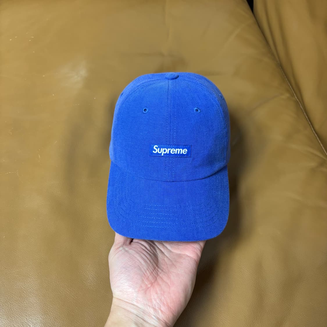 슈프림 6패널 볼캡 모자 코듀라 로얄 상품이미지2