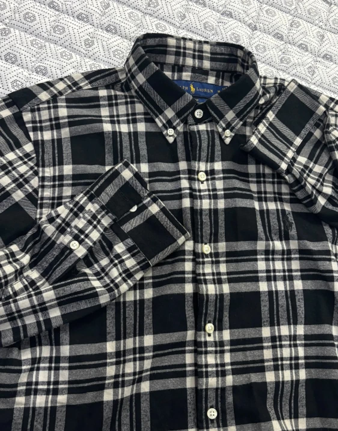 폴로 랄프로렌 남성 체크 셔츠 95 상품이미지5