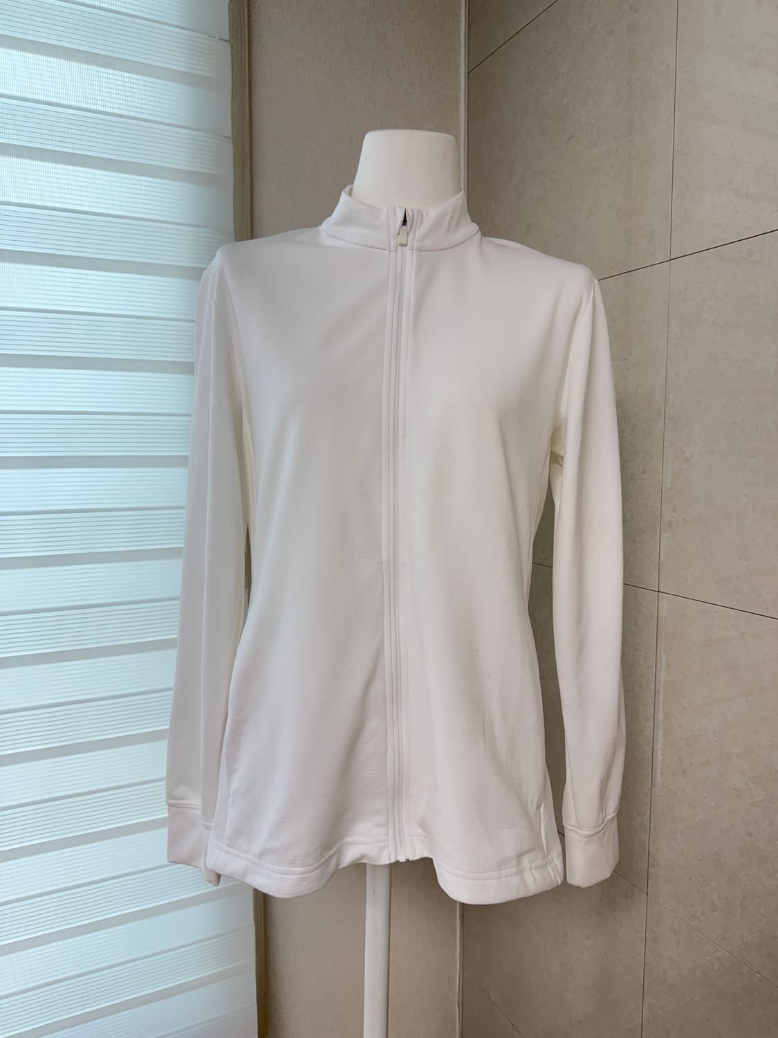 나이키 드라이핏 화이트 집업 85(m) 상품이미지1