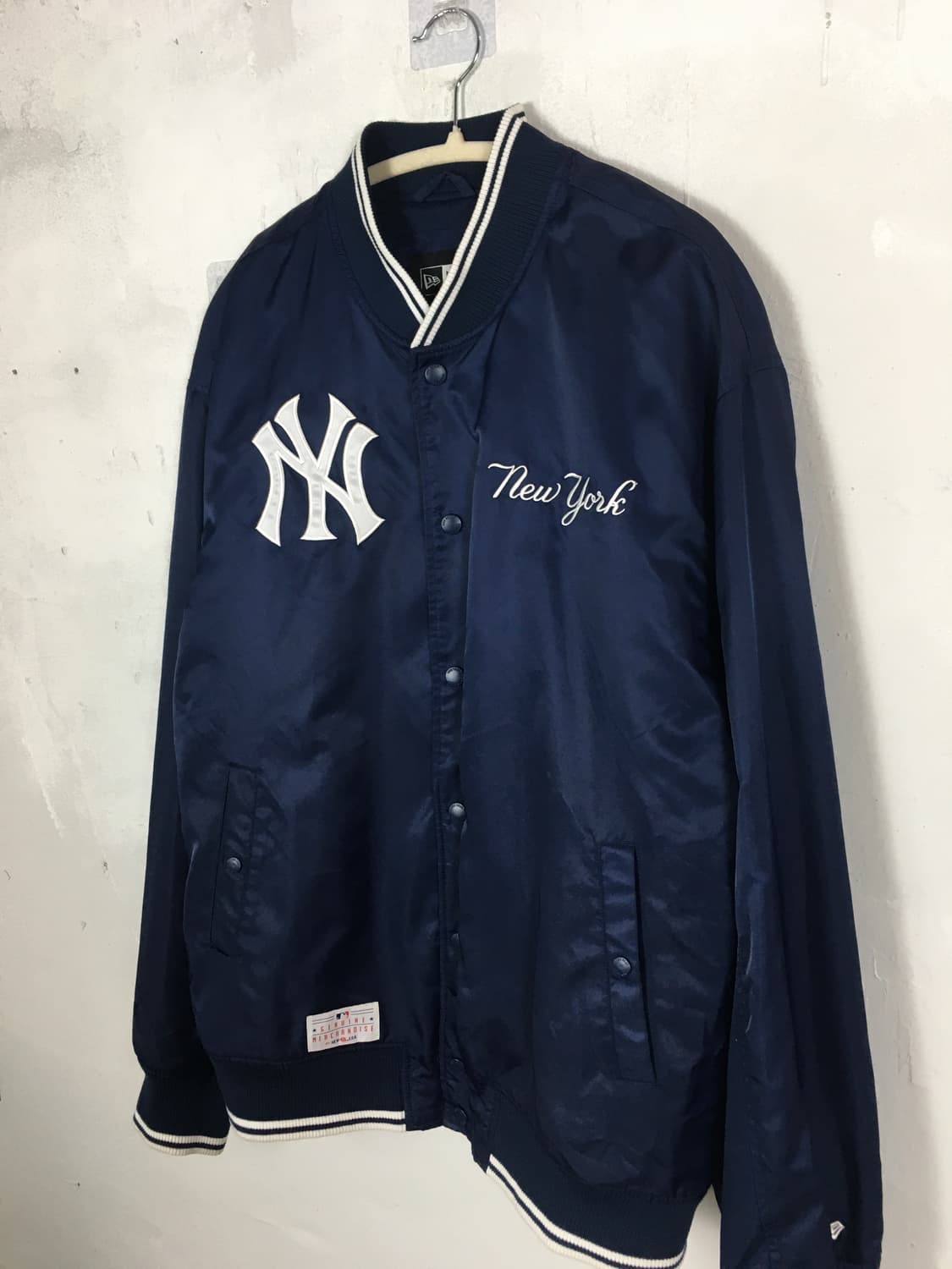 Newera 뉴에라 스타디움 자켓 네이비 상품이미지3