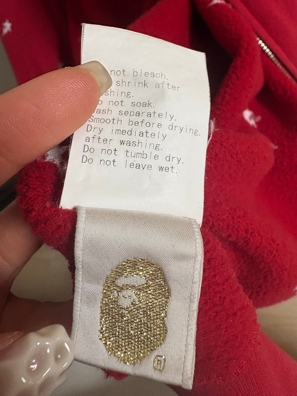 베이프 후드집업 상품이미지4