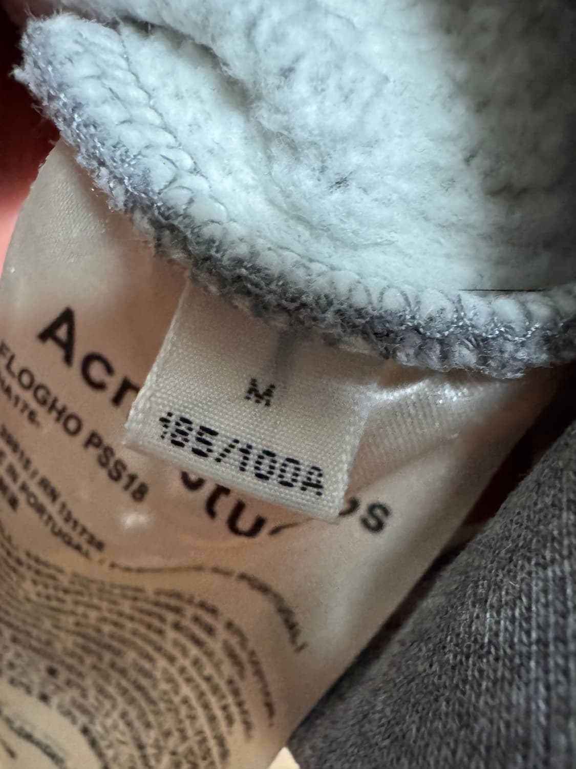 아크네스튜디오 기모 맨투맨 M 상품이미지3