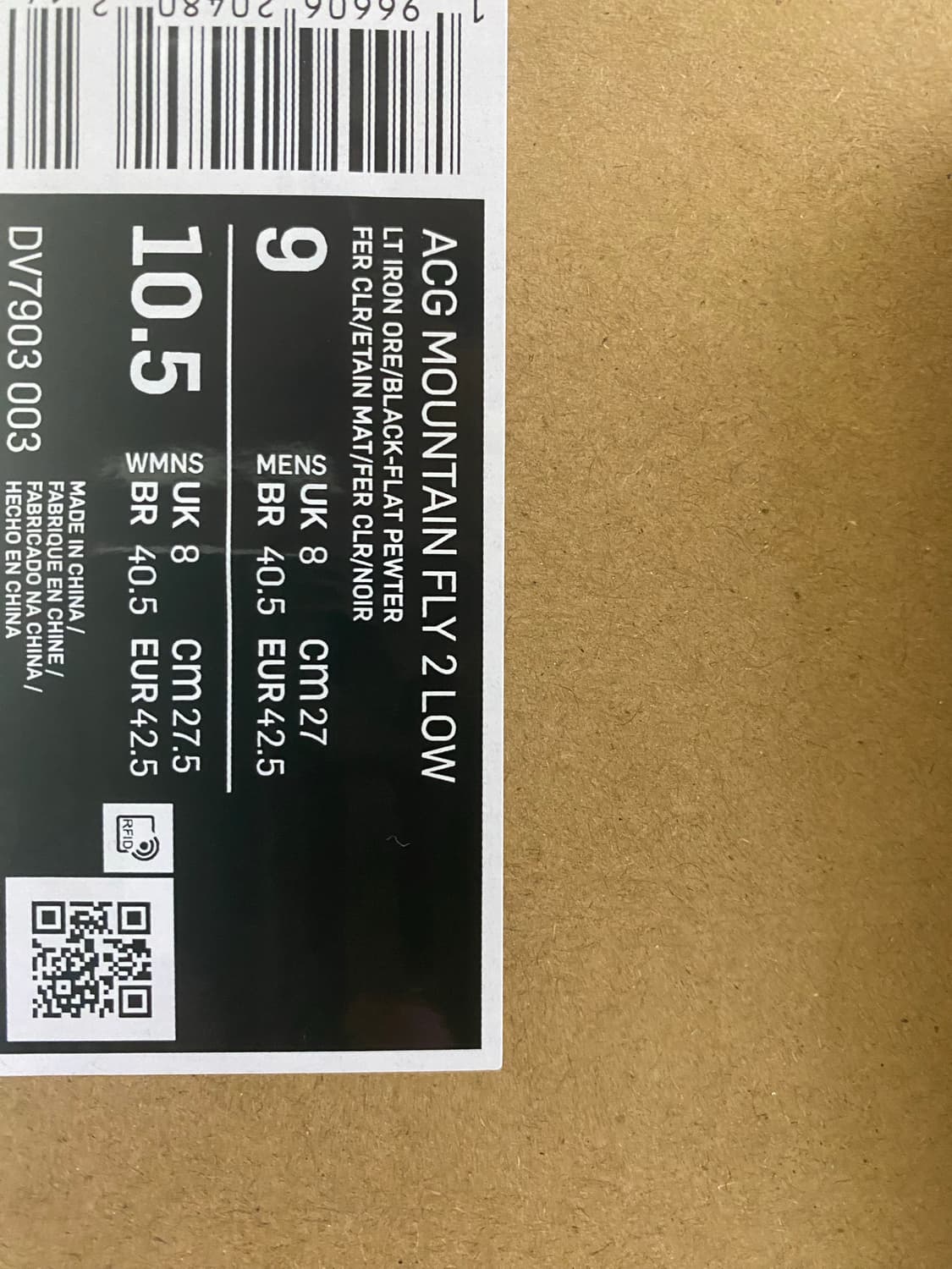 Nike ACG mountain fly2 low (size 270) 상품이미지9