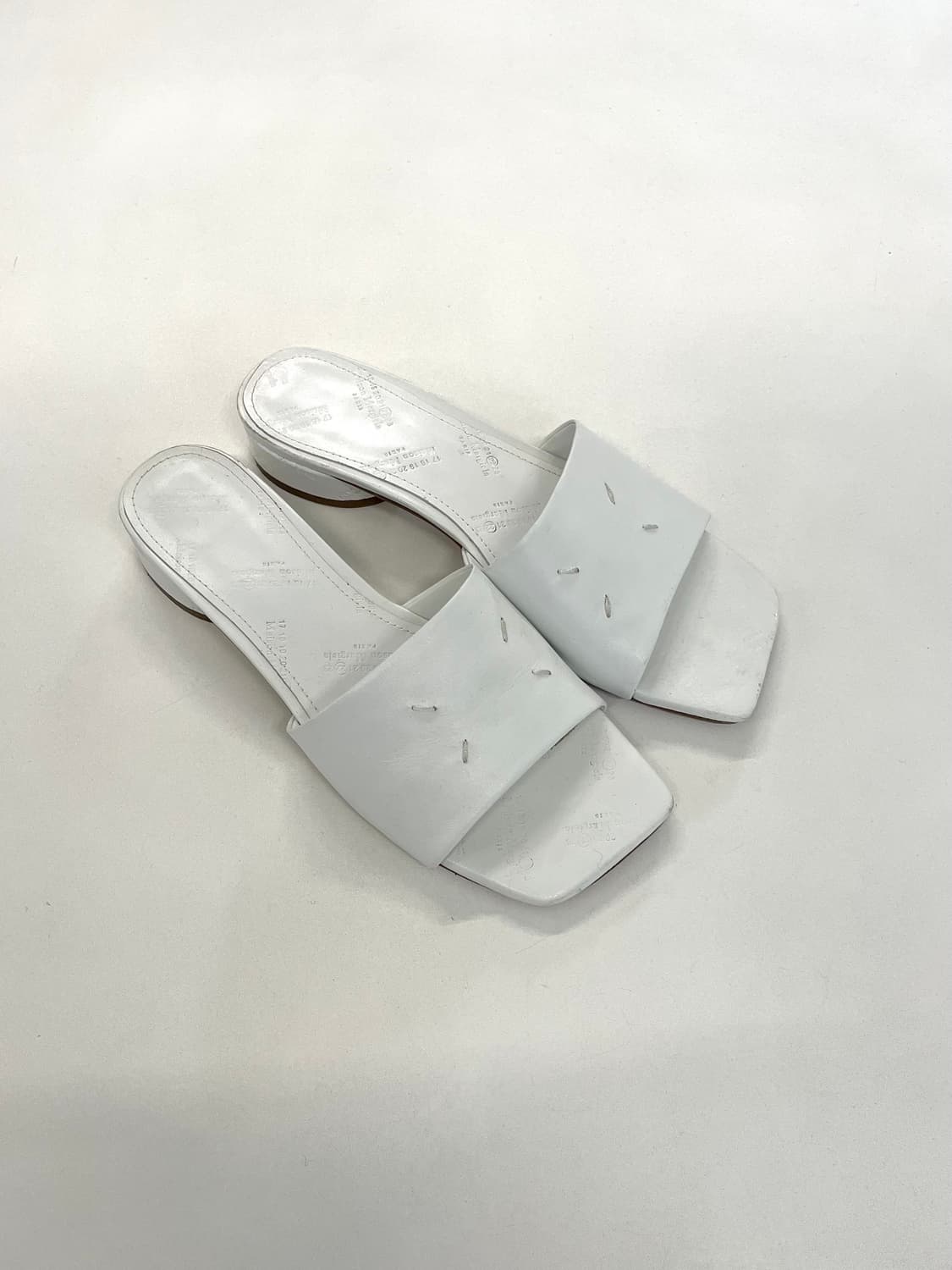 메종 마르지엘라 스티치 레더 뮬 상품이미지2