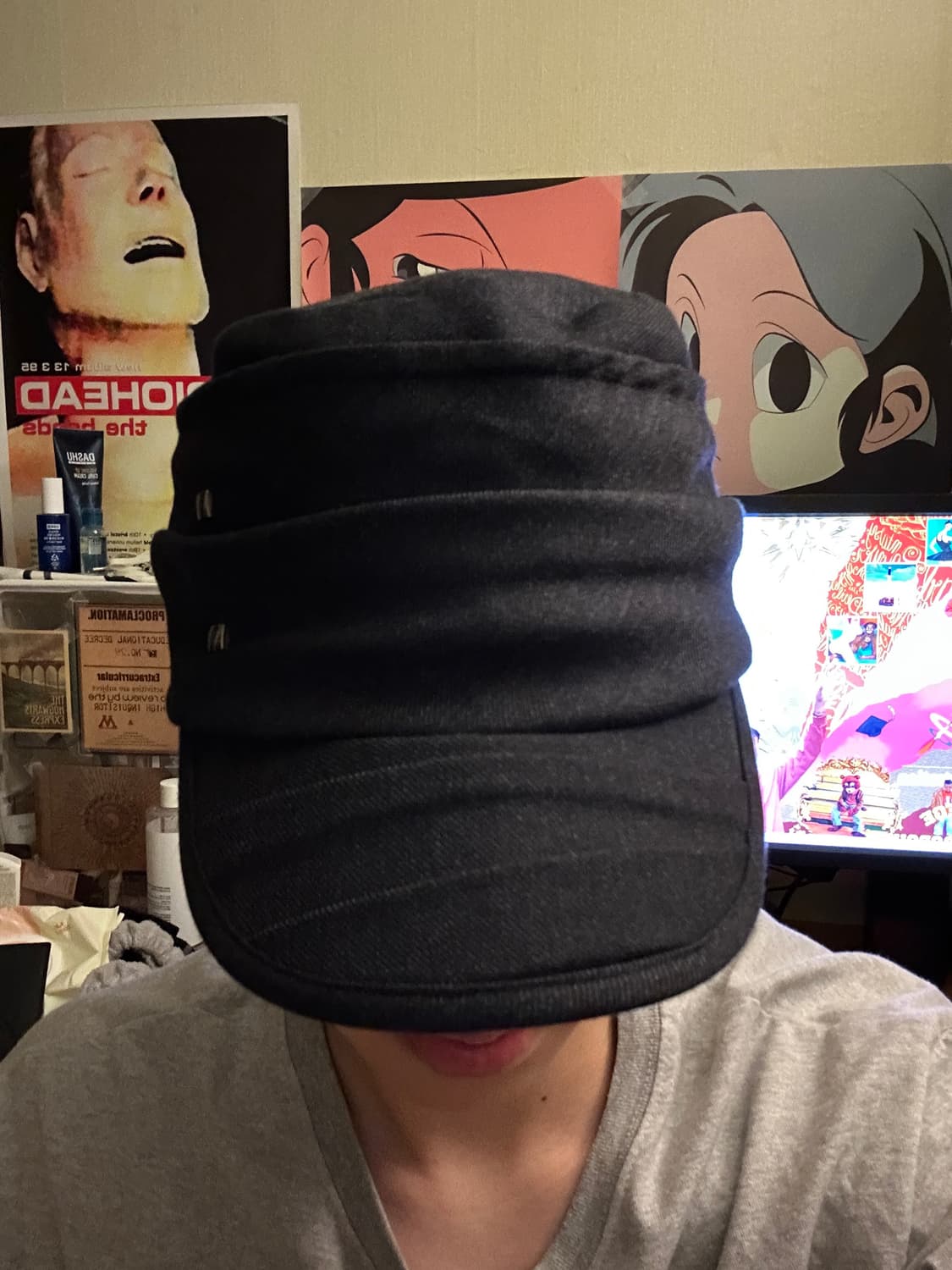 카시라 드레이프 캡 상품이미지3