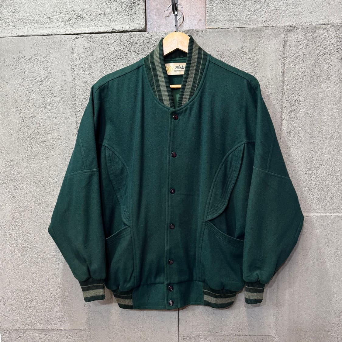 90s Weider 제팬 바시티 자켓 (L)   상품이미지1
